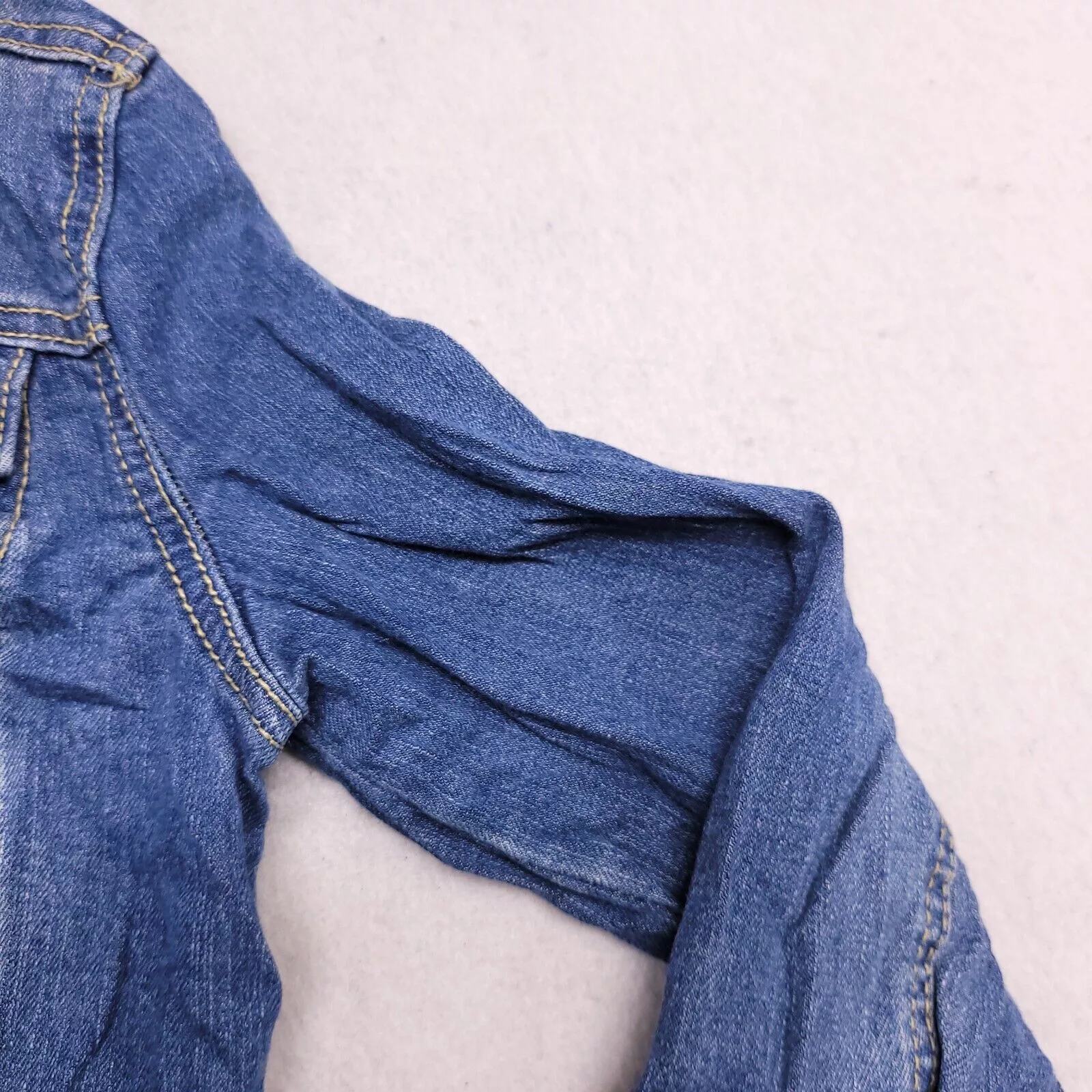 Mossimo Jackets Mossimo Casual Button Denim Jean Jacket Womens Size XS Blue
