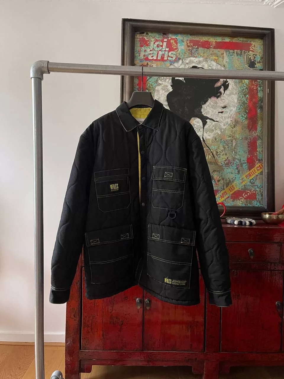 Vfiles Heavy Coats Vfiles x Joyrich Quilted Jacket Black