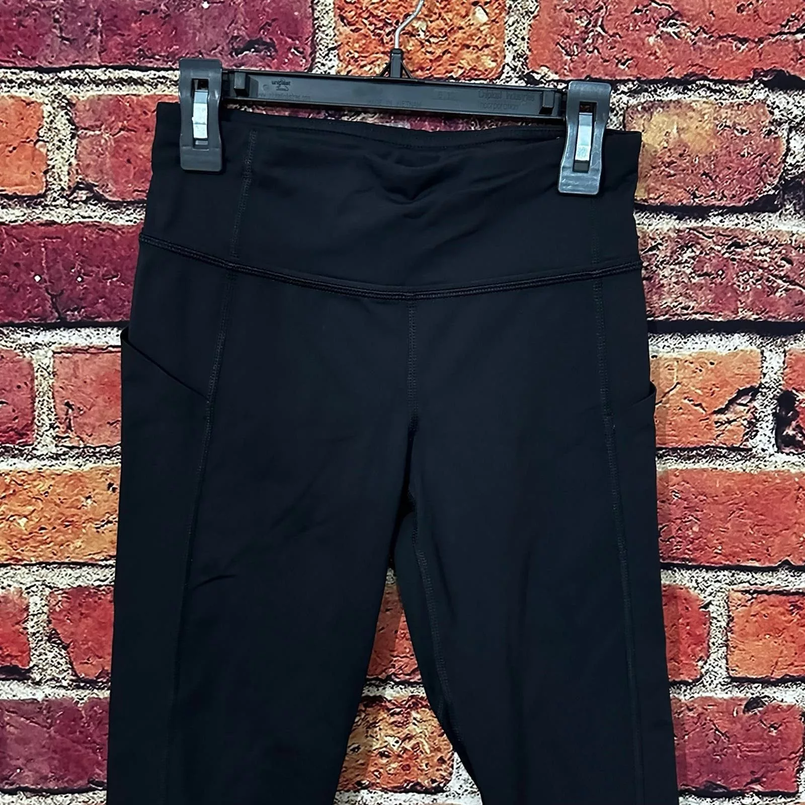 Black full length Lululemon Leggings size 2