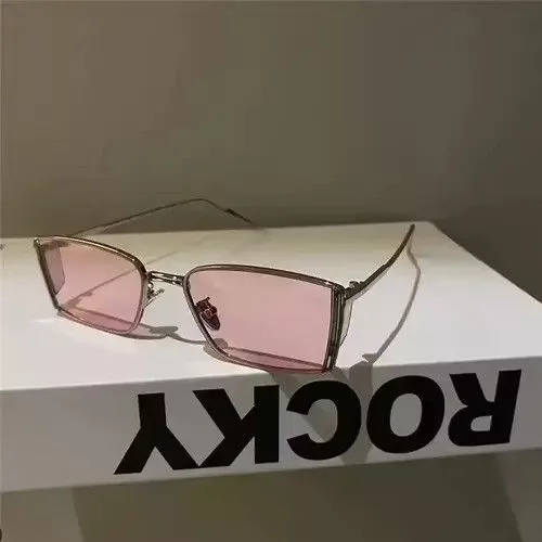 Designer Sunglasses Designer × Electric Visual Retro punk sunglasses Pink