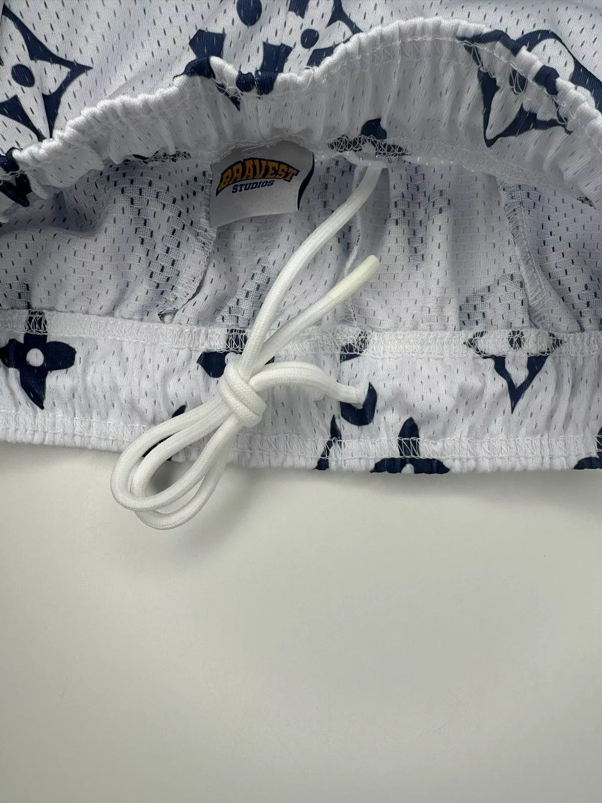 Bravest Studios Shorts Bravest Studios X Atlanta “White Navy” Shorts
