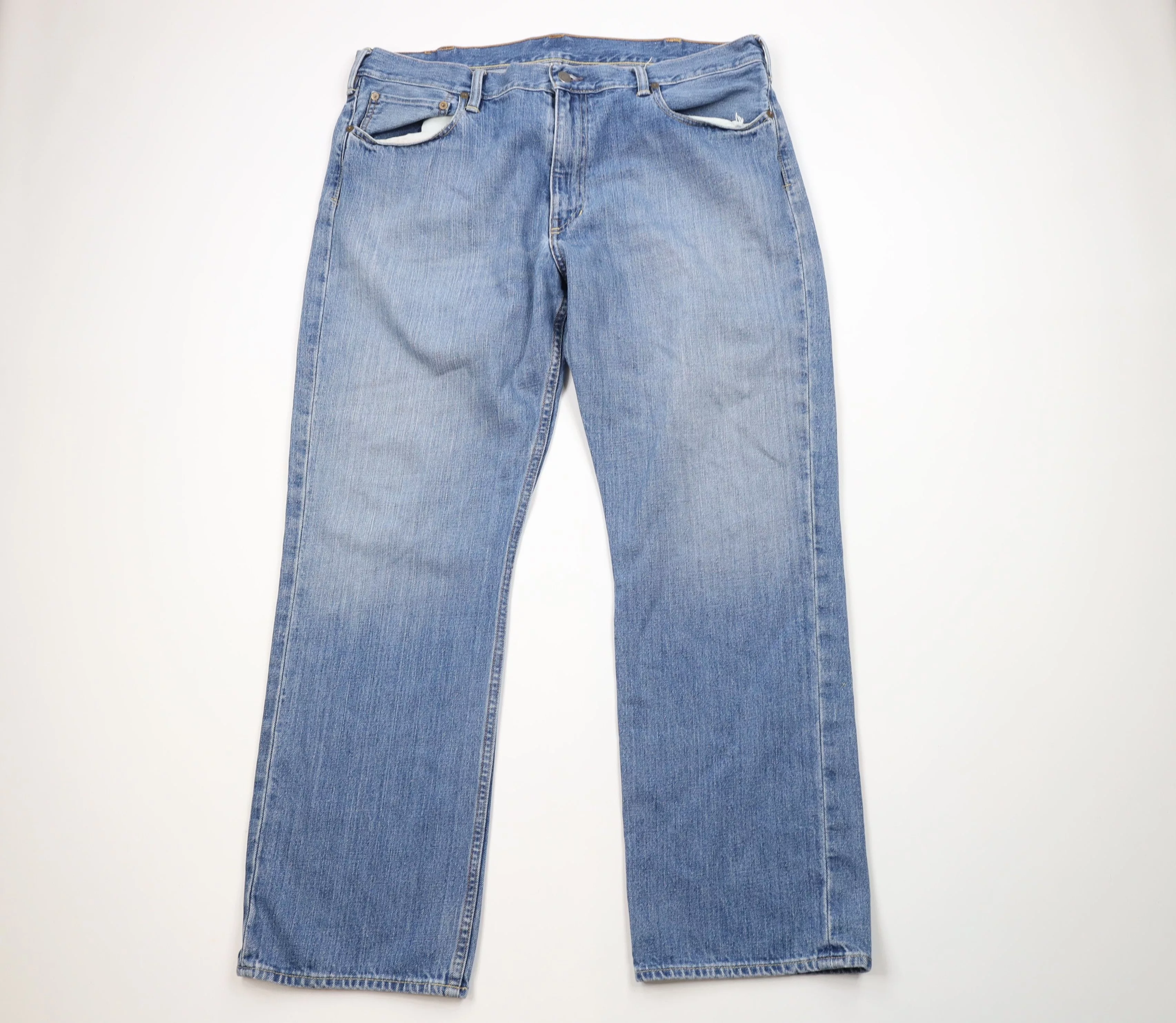 Ralph Lauren Denim Ralph Lauren × Vintage Vintage Ralph Lauren 867 Classic Fit Wide Leg Denim Jeans Blue