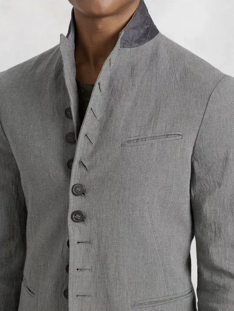 John Varvatos Light Jackets John Varvatos Multibutton jacket 50 Gray
