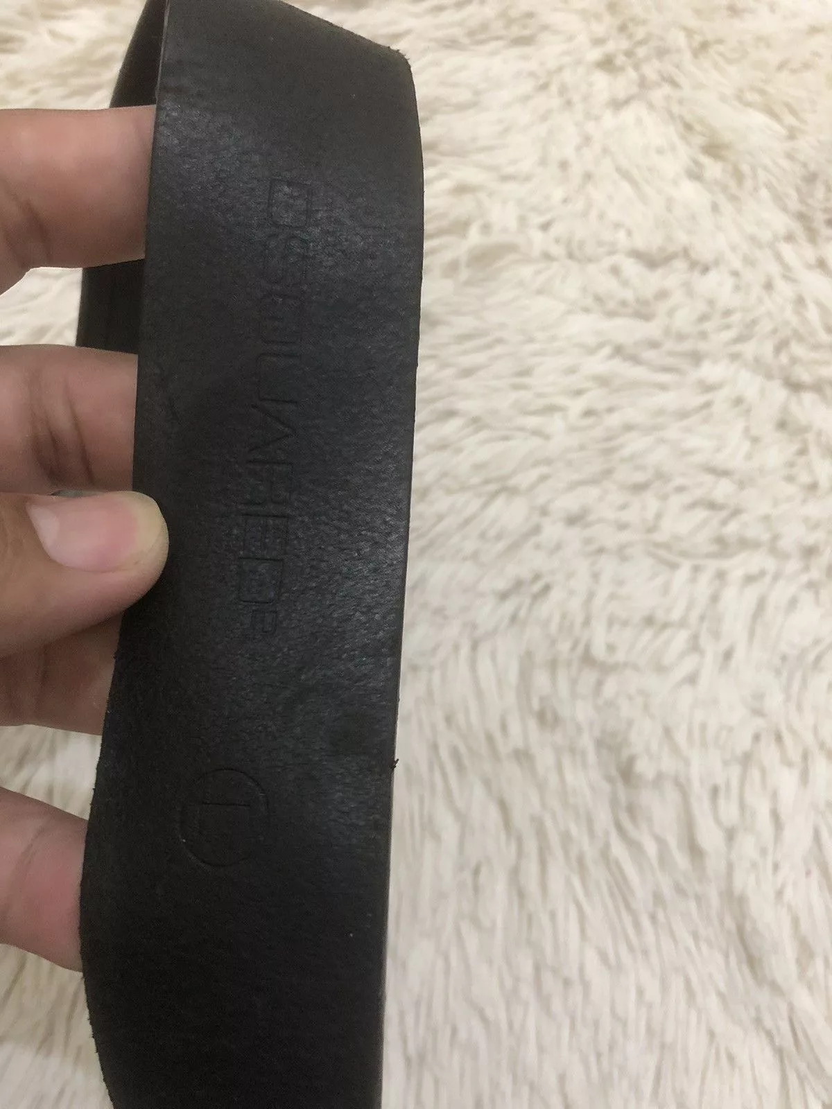 Dsquared2 Belts Dsquared2 Leather Belt Black