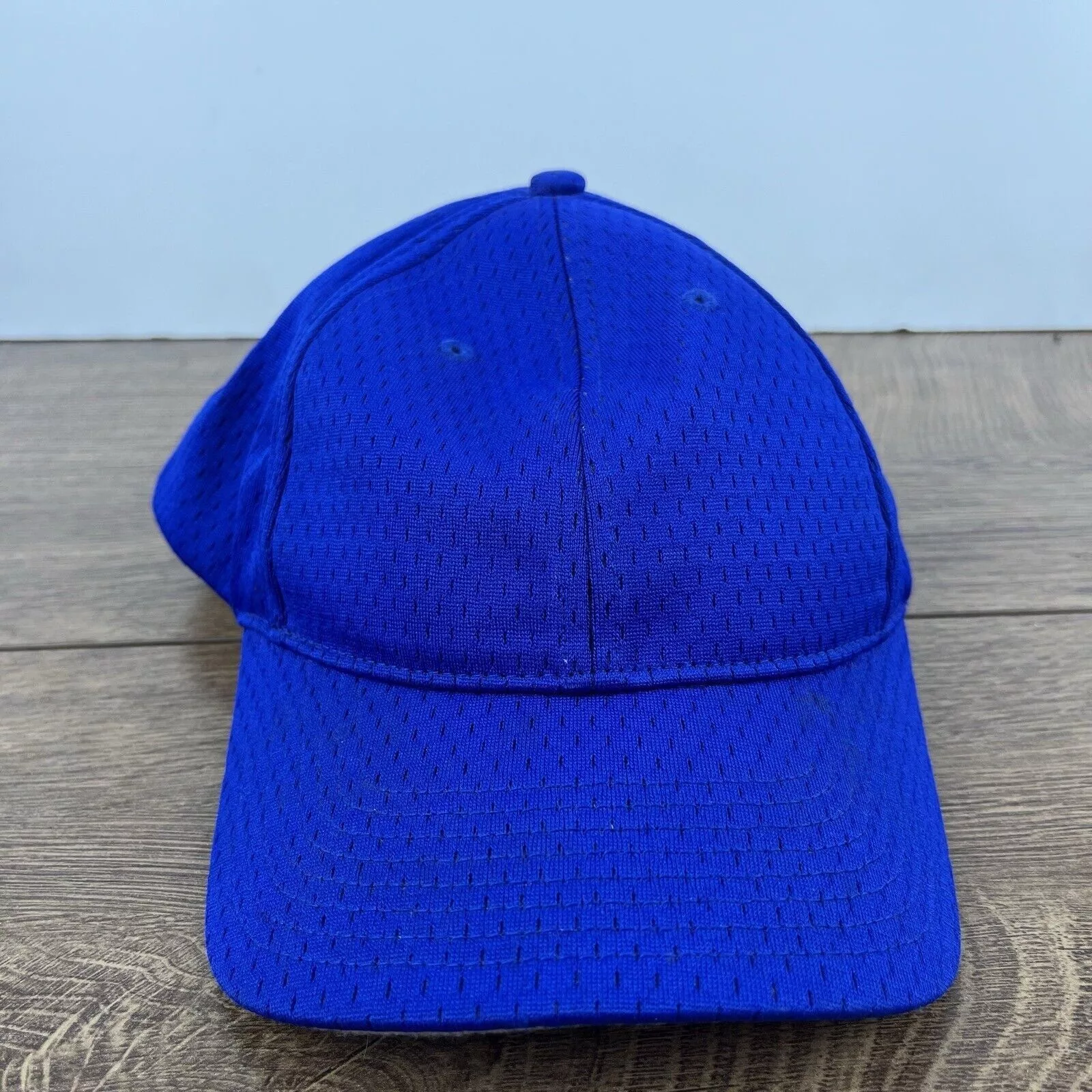 Other Hats Other Plain Blue Hat Blue Adjustable Hat Blue Adult Size Baseball