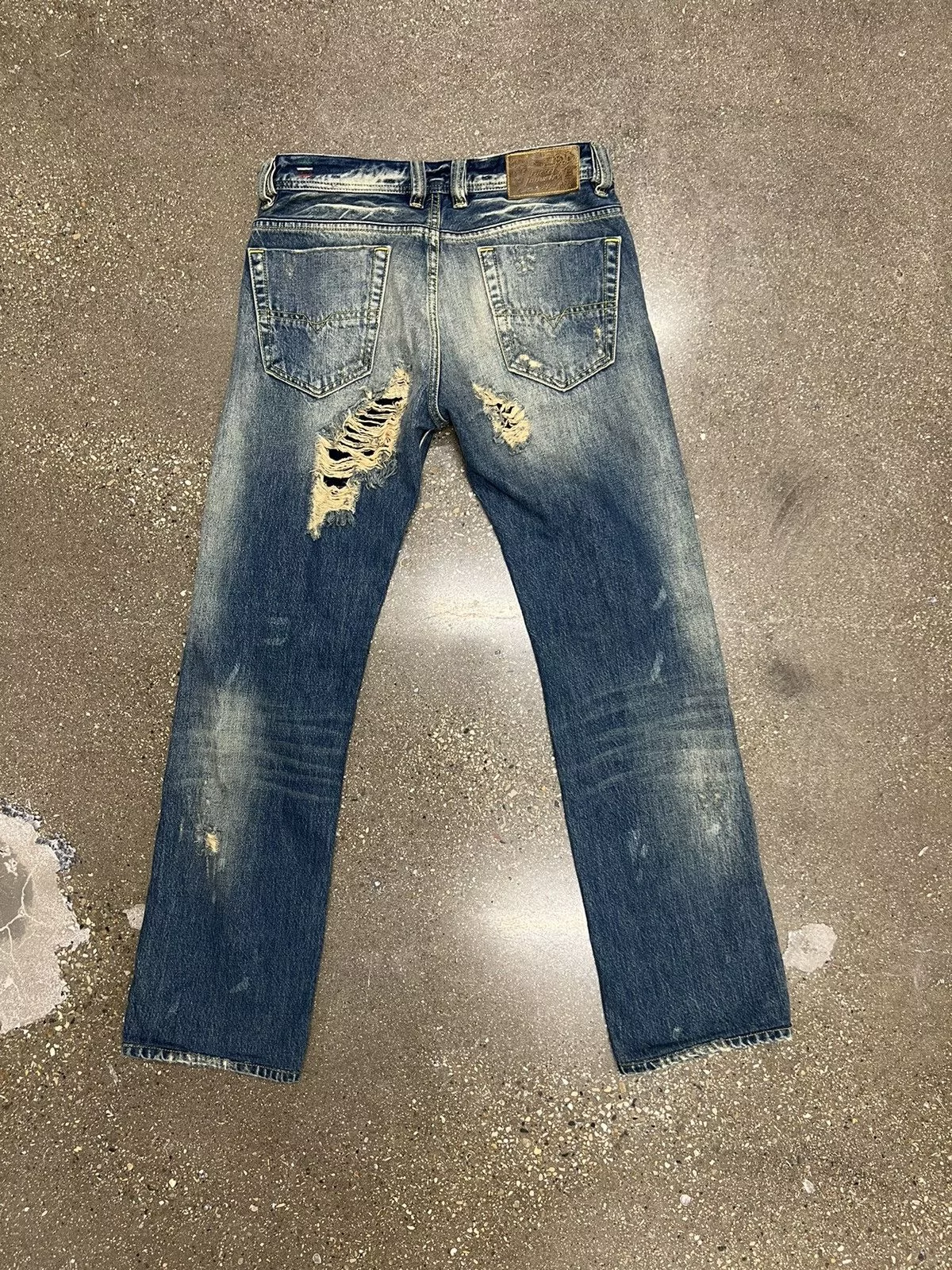 Diesel Denim Diesel 08 Viker Denim Pants Blue
