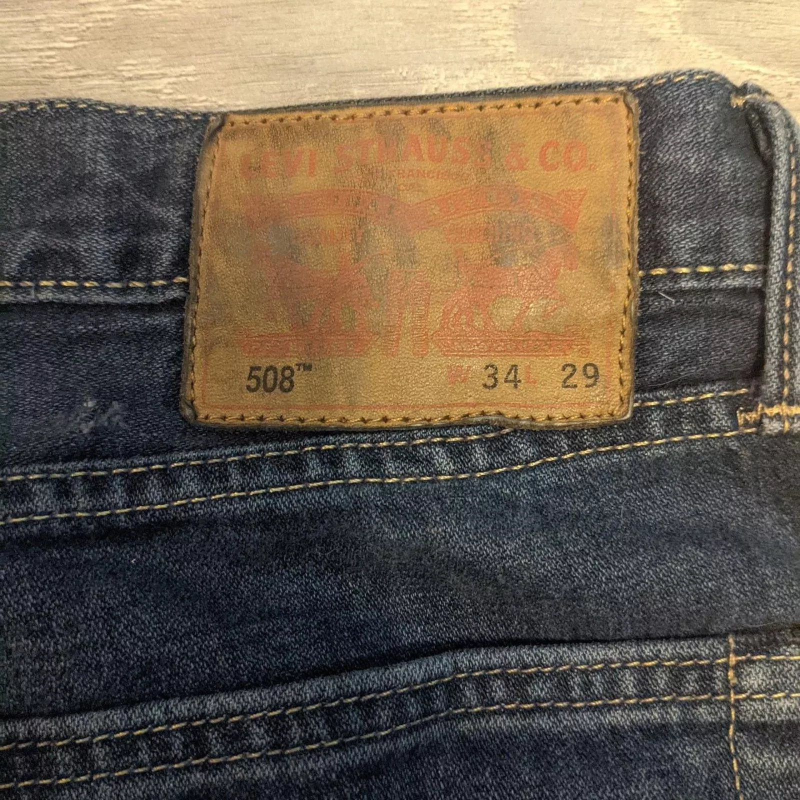 Levi's Denim Levi's Mens Levis 508 Denim Jeans Blue