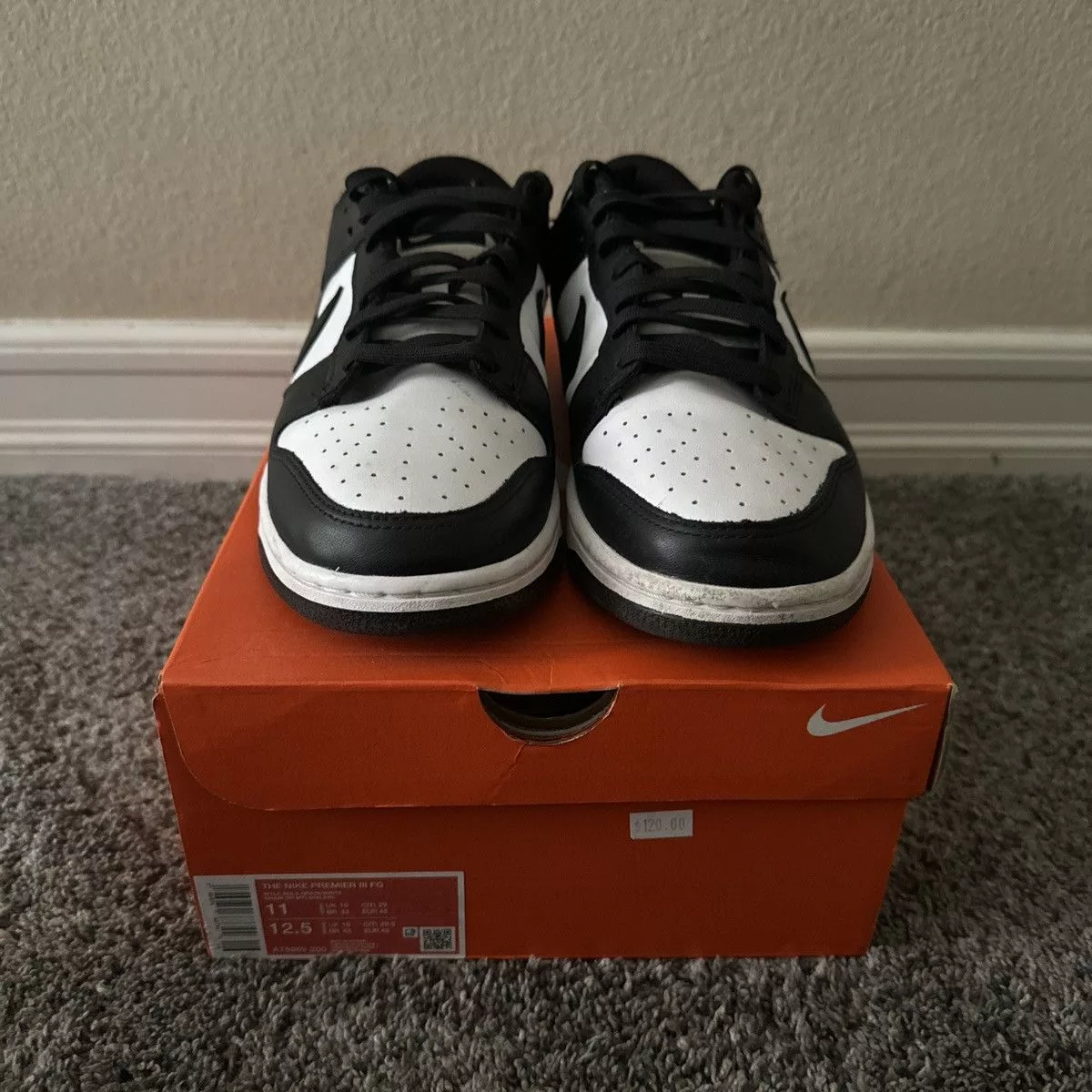 Nike Low Top Sneakers Nike Dunk Low Black/White Panda