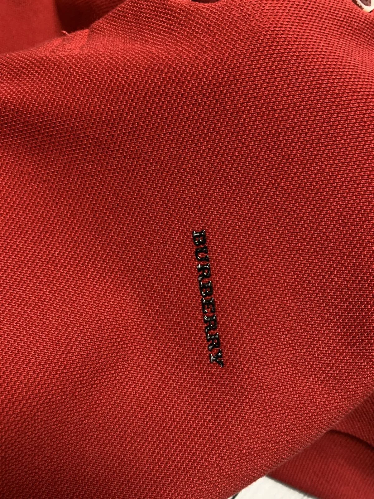 Burberry Polos Polo Burberry red size L Luxury