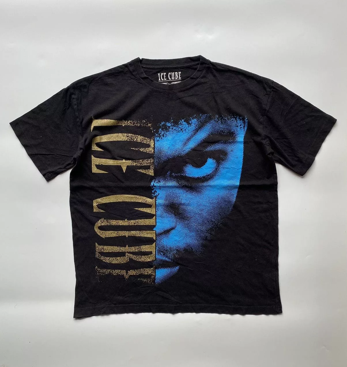 Rap Tees Long Sleeve T Shirts Rap Tees ICE CUBE Black