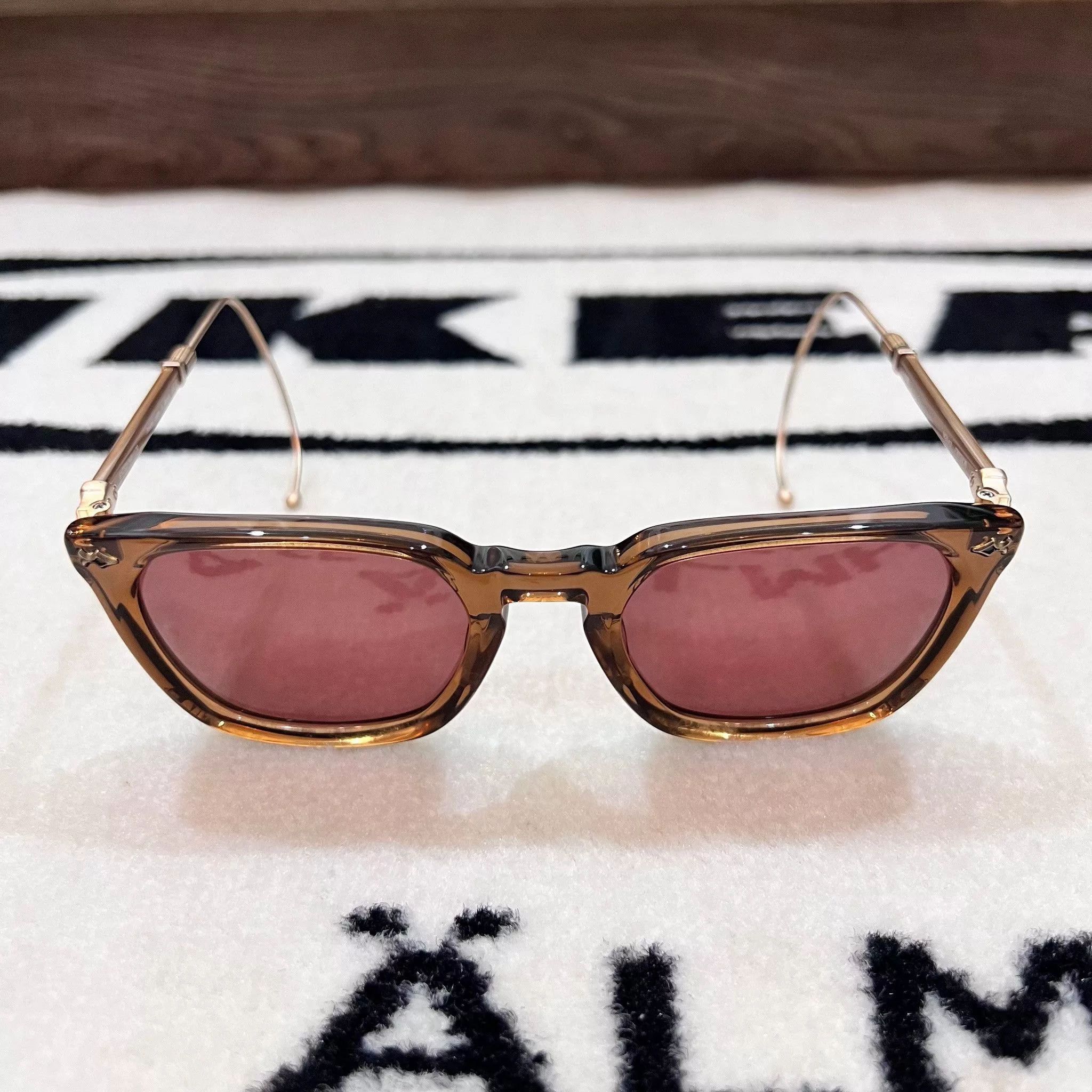 Matsuda Sunglasses MATSUDA M2043 Large Pilot sunglasses featuring temples Multi