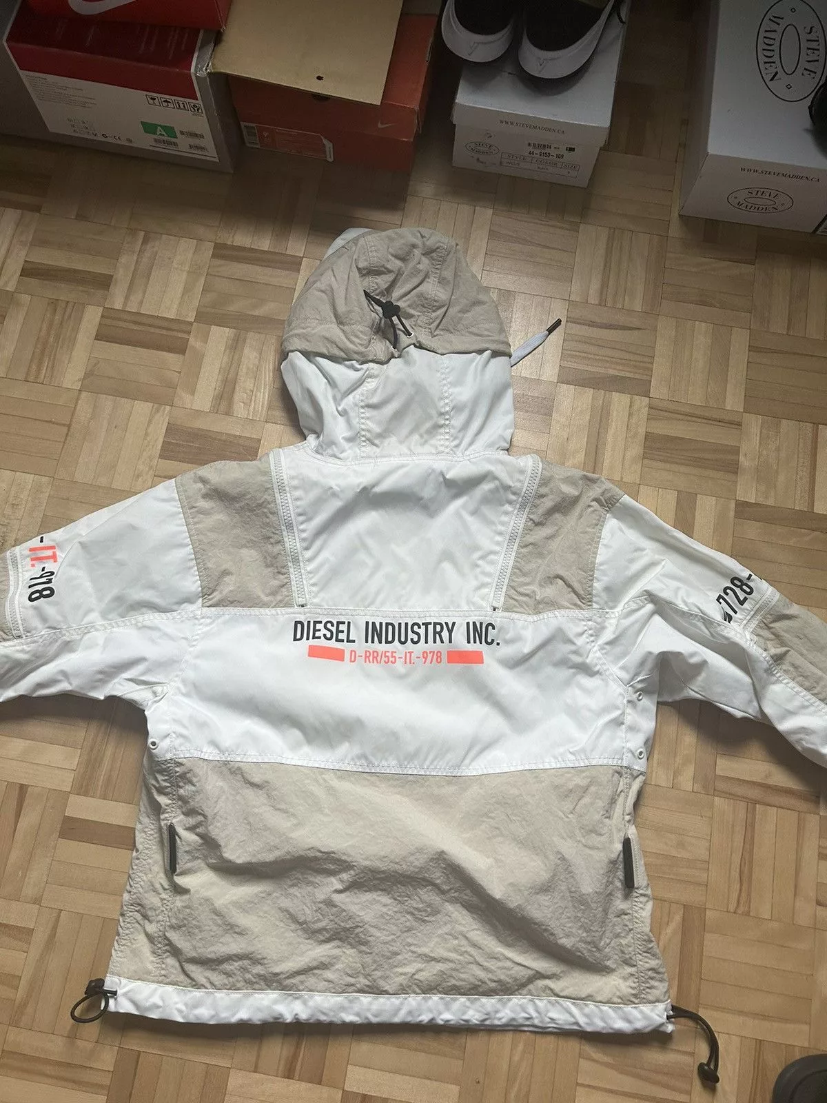 Diesel Light Jackets Diesel Jacket White