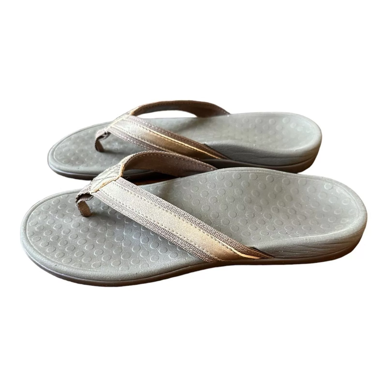 Vionic Sandals Vionic Tide II Thongs Sandals Flip Flops Size 39 US 8 Brown