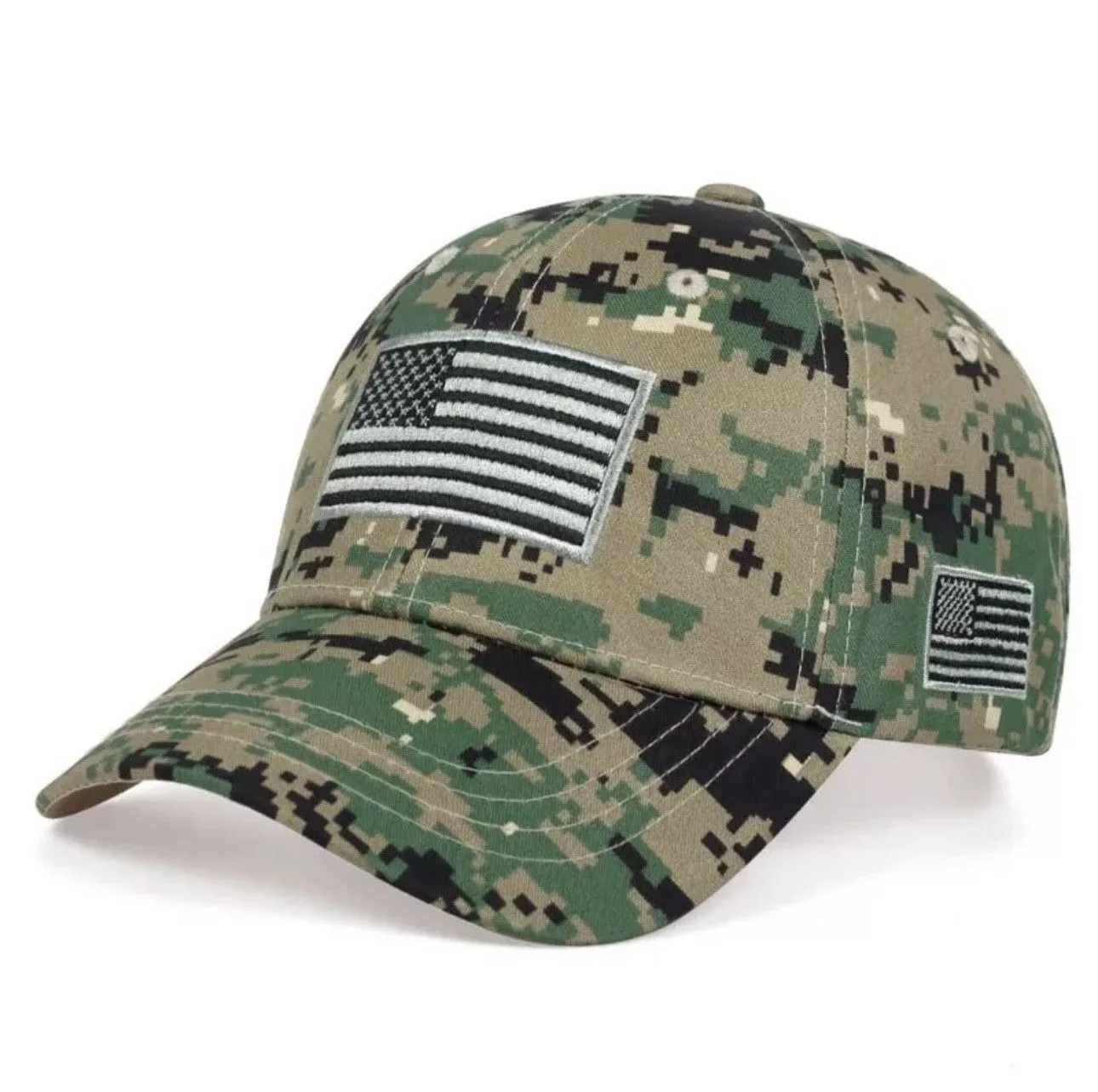 Designer Hats Designer American Flag Side Embroidery Baseball Caps Adjustable Casu Red