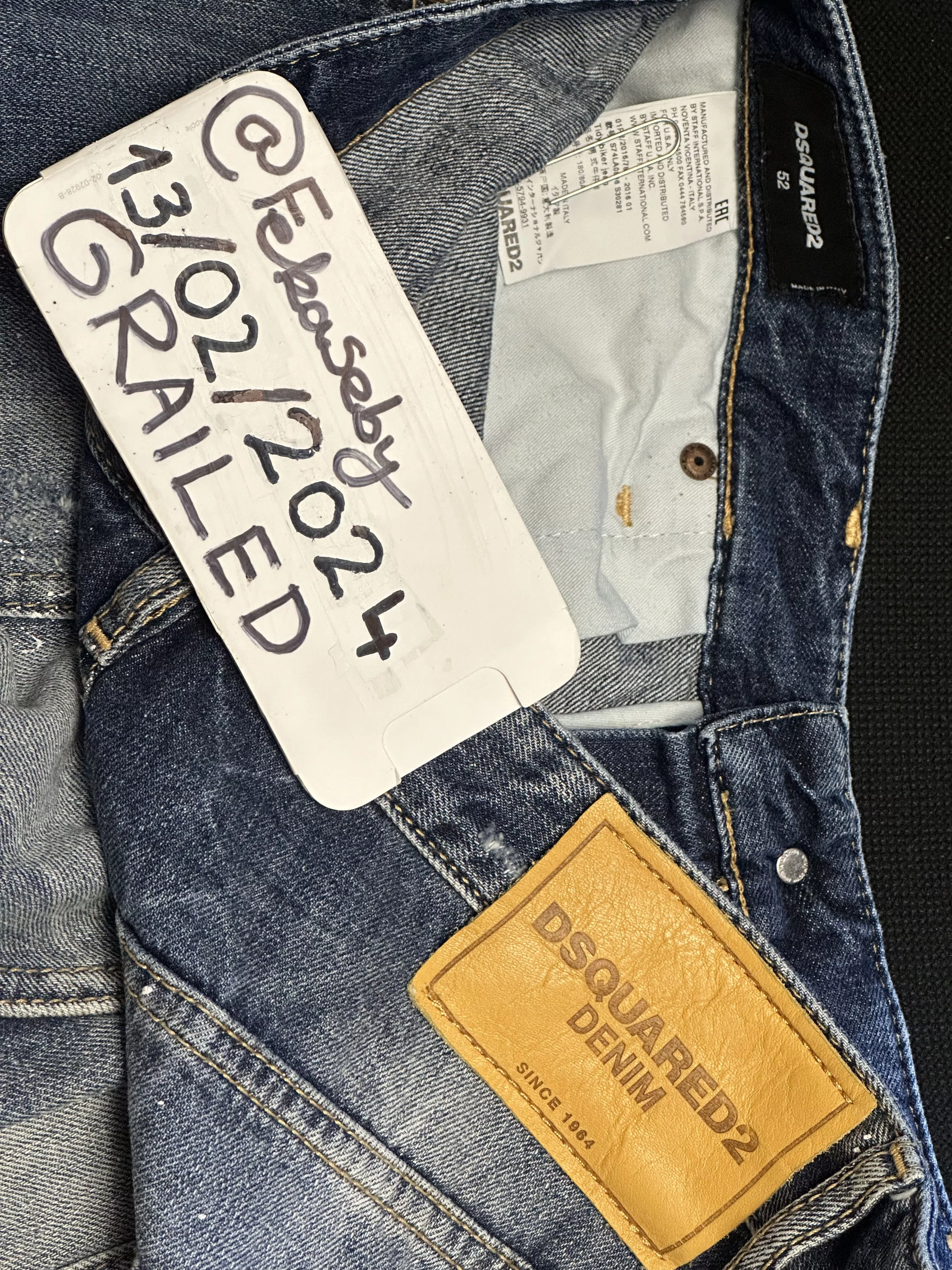 Dsquared2 Denim DSQUARED2 Tidy Biker Jean Multi