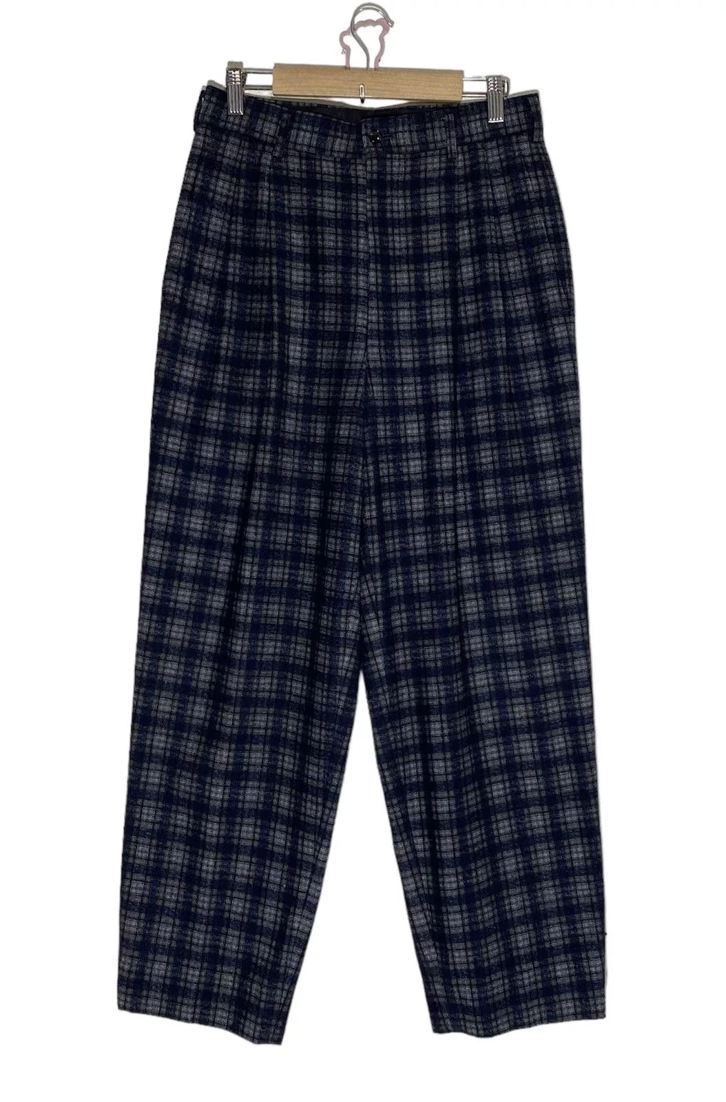 Comme des Garcons Casual Pants Comme des Garcons Vintage Almost Deadstock AD1997 CDG Wool Checkered Pants Multi