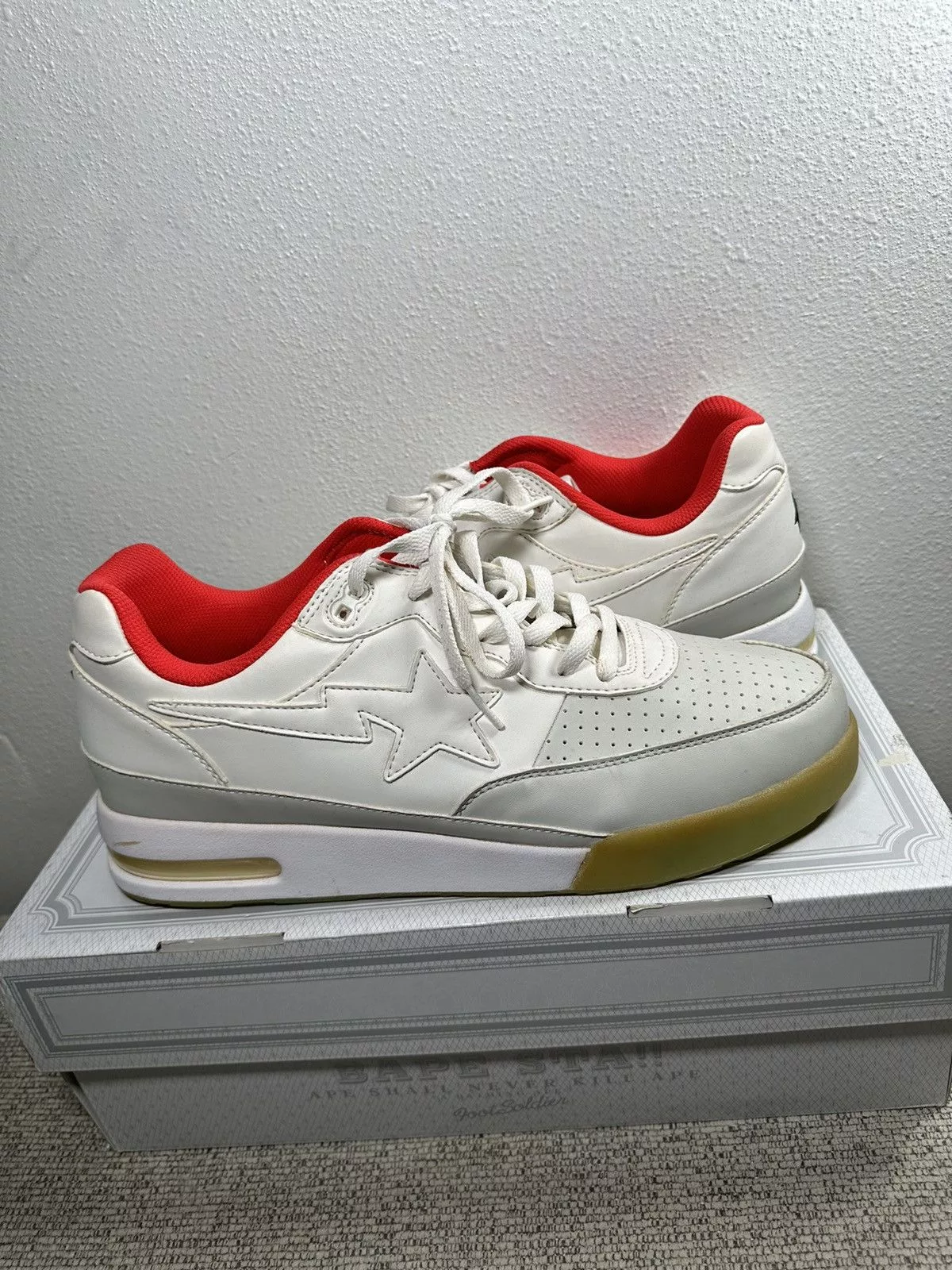 Bape Low Top Sneakers Bape Roadsta White (2016)