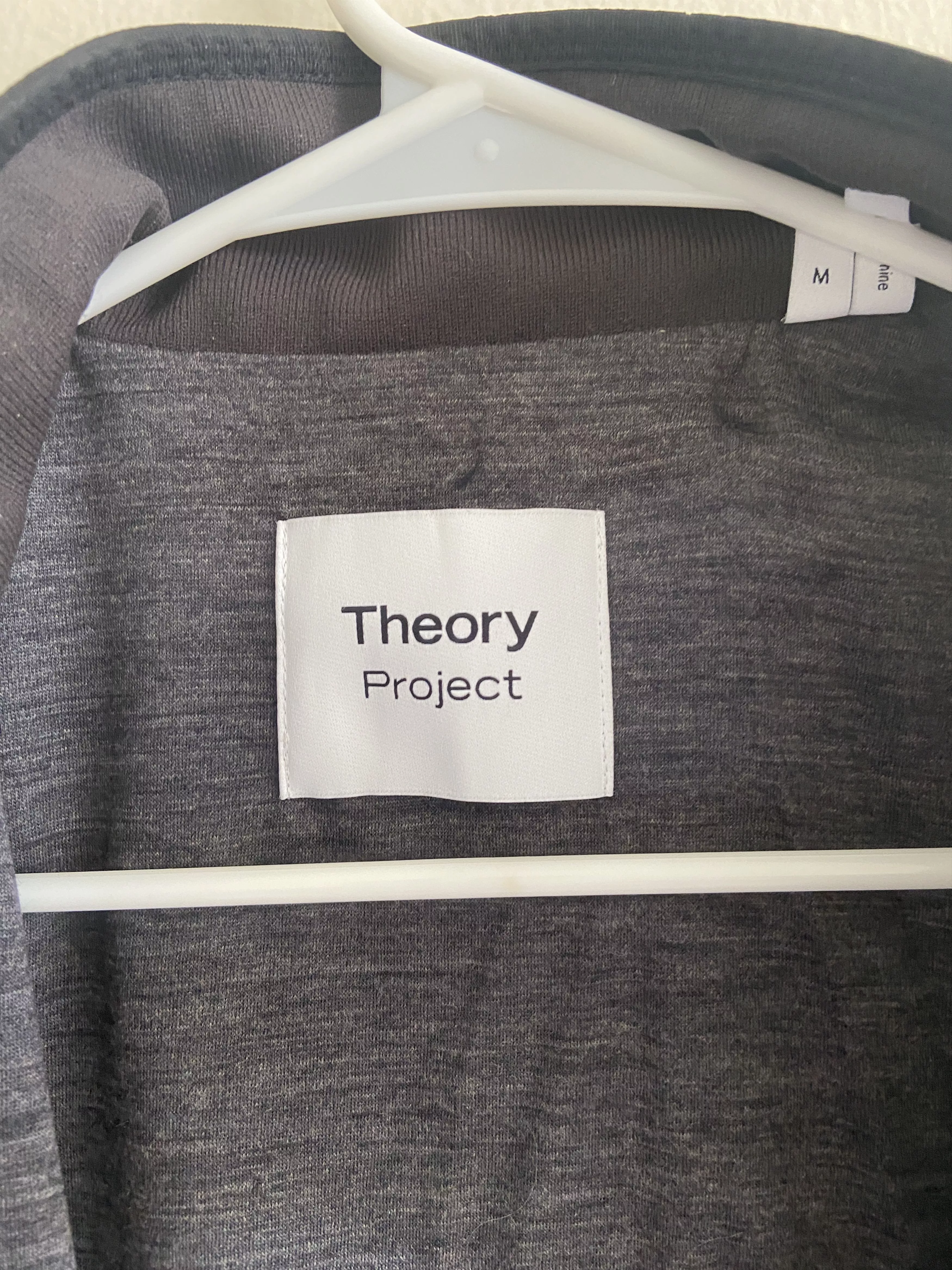 Theory Light Jackets Theory Project Blouson Zip-Up Jacket Black