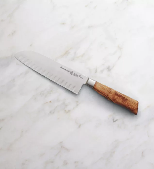 Oliva 7" Kullenschliff Santoku Knife