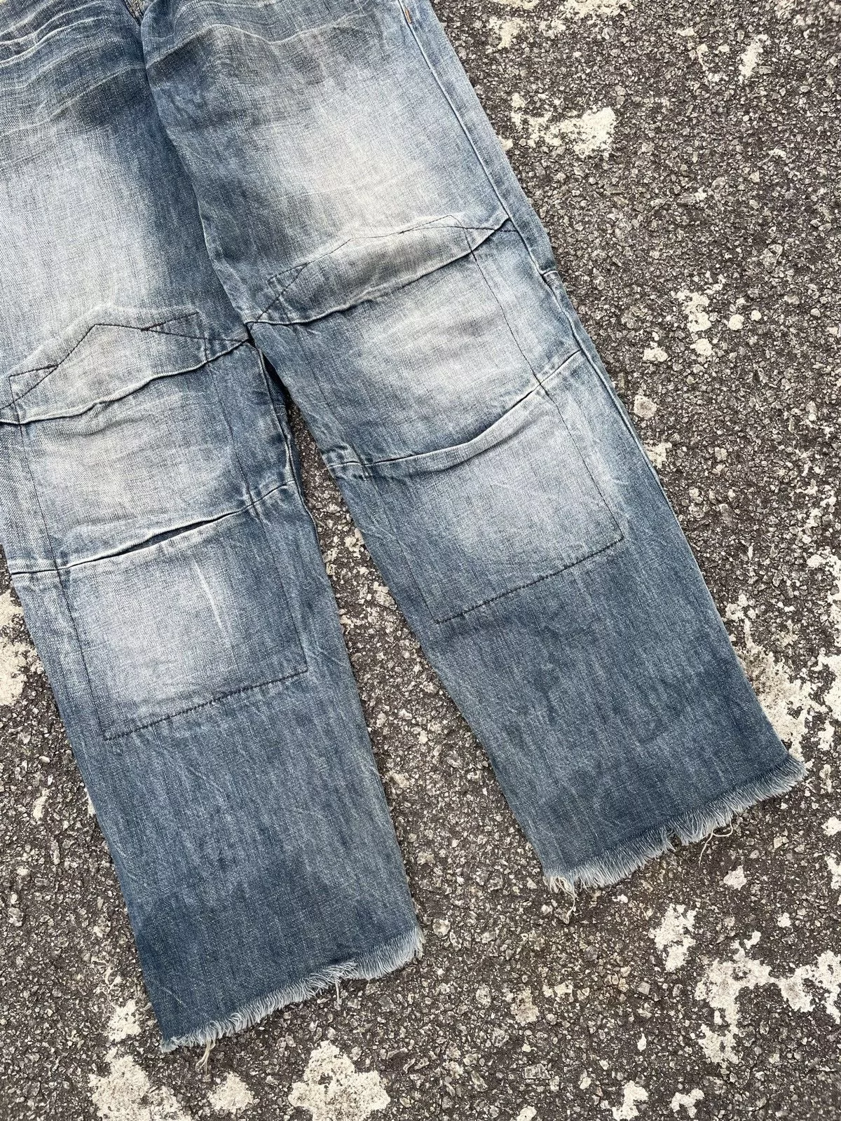 Marithe + Francois Girbaud Denim Marithe + Francois Girbaud Vintage Marithe Francois Girbaud Distressed Denim Blue