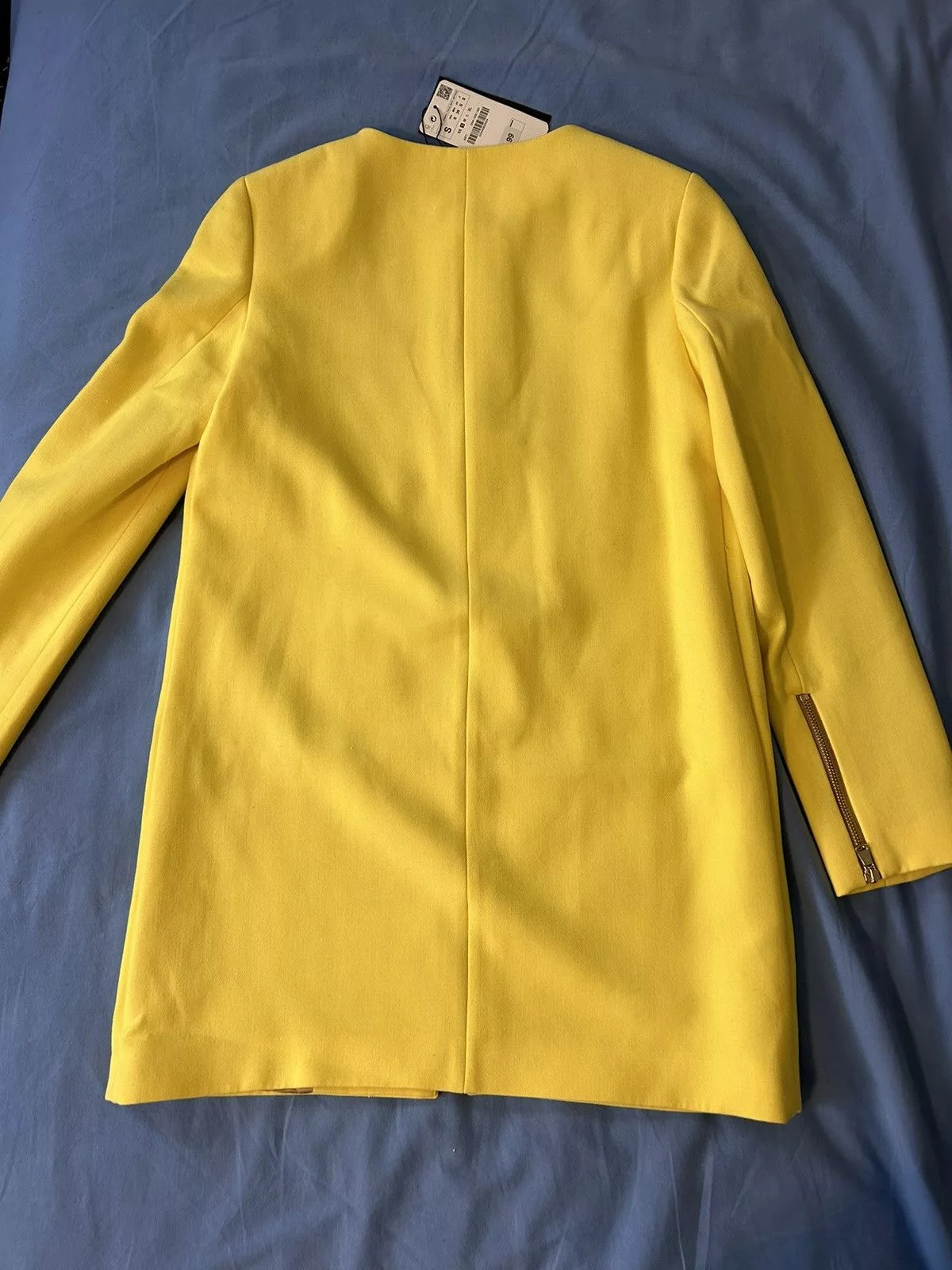 Zara Coats zara yellow coat