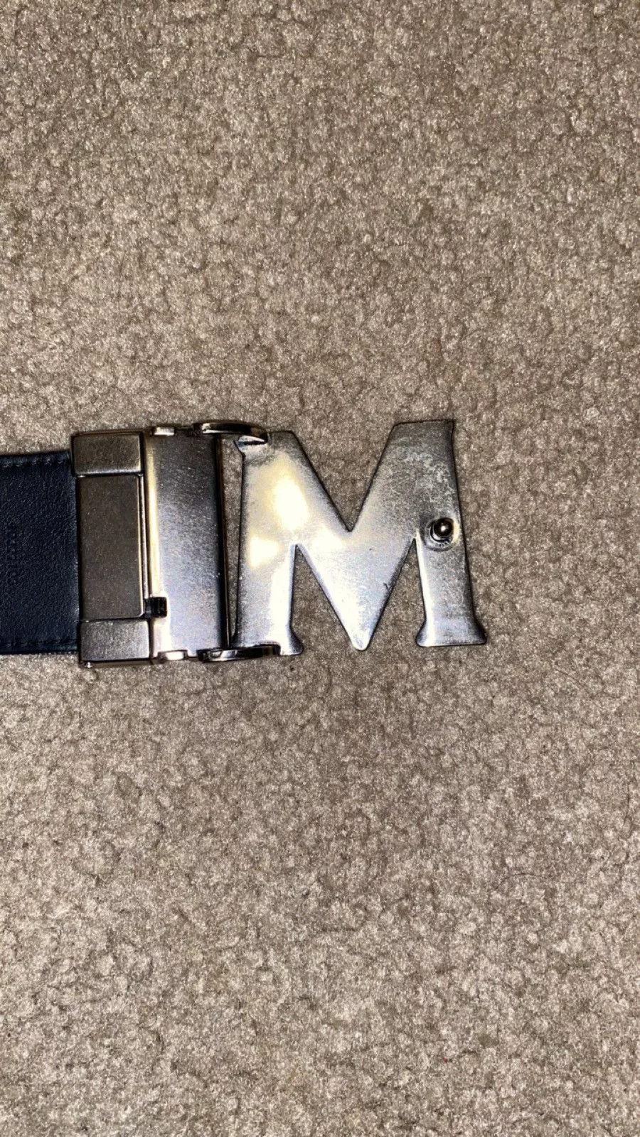 MCM Belts MCM Claus M Reversible Belt Black