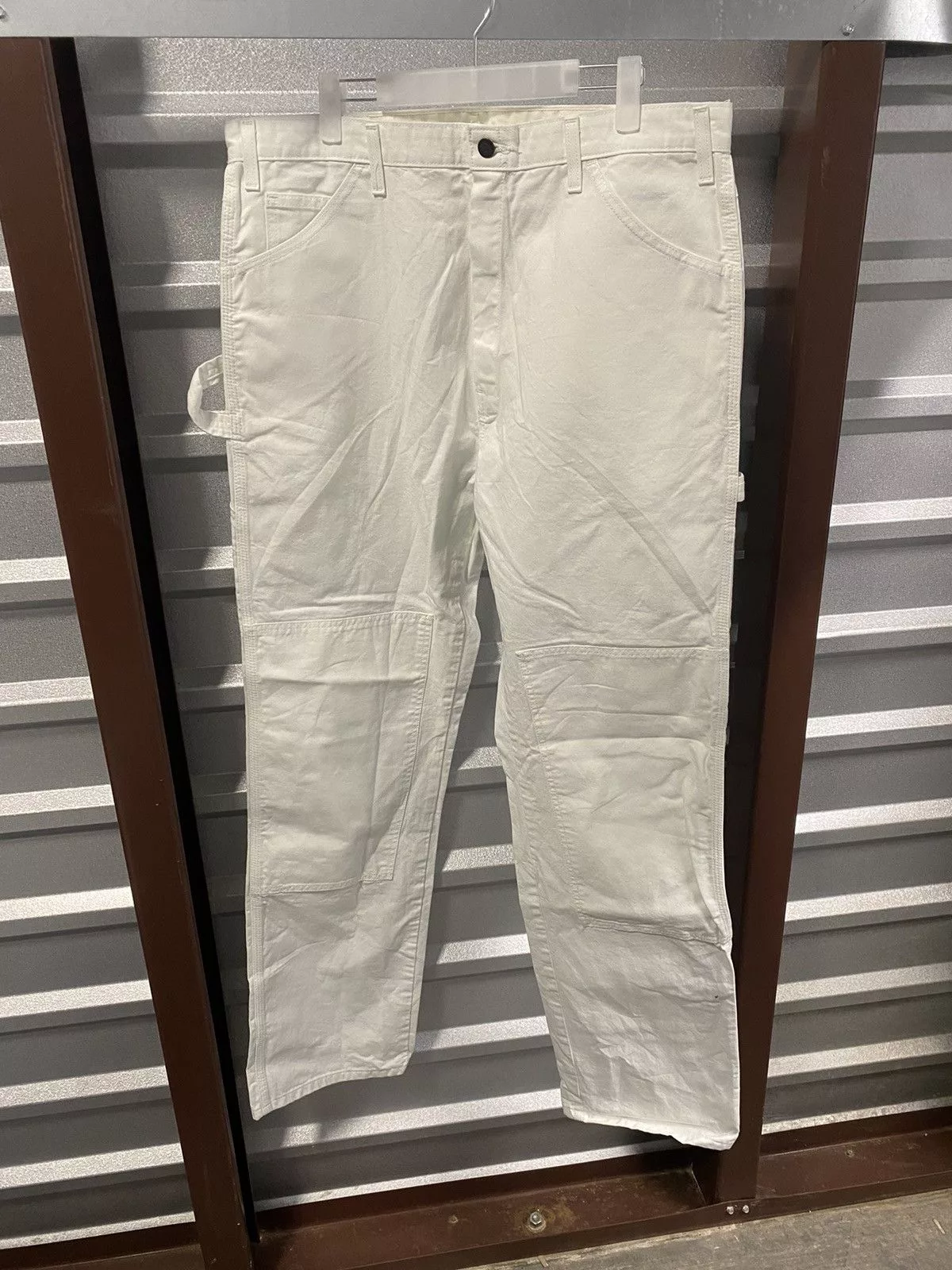 Dickies Denim Dickies Double Knee Carpenter Painter’s Pants White