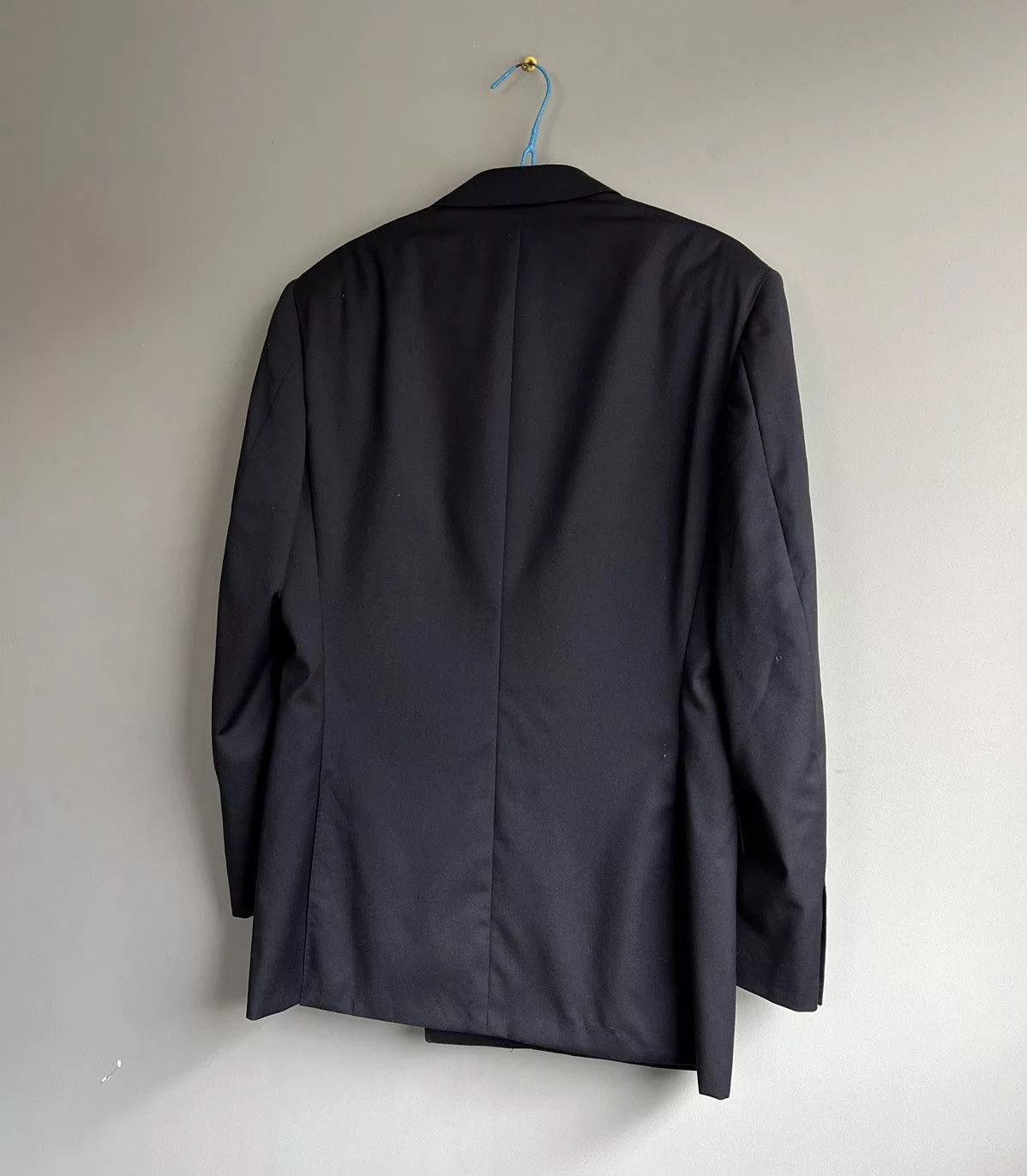 Canali Blazers Canali Wool Double Blazer Navy Blue Jacket Luxury