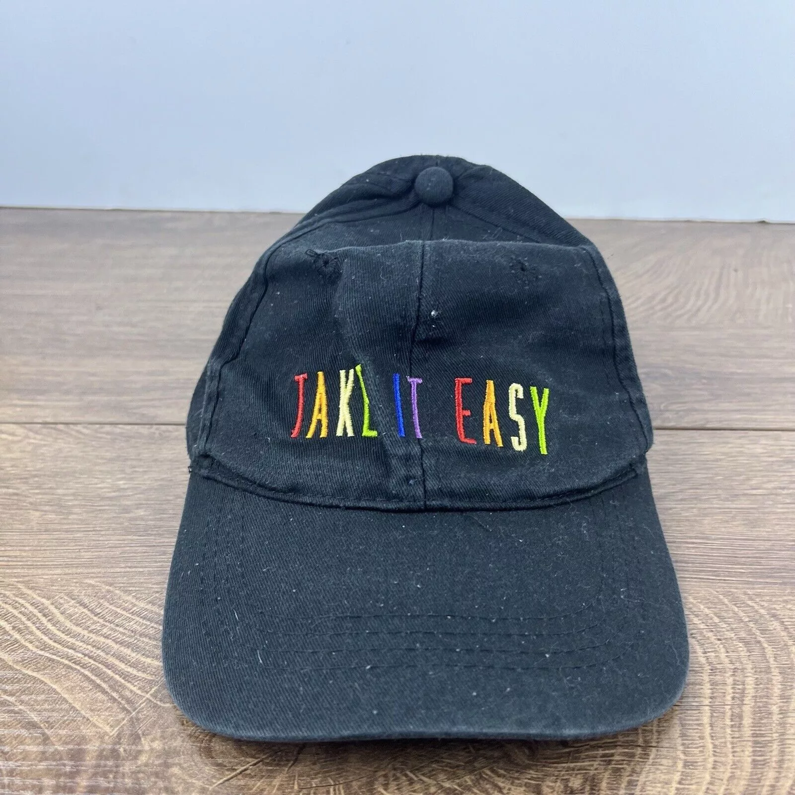Other Hats Other Take it Easy Hat Take her Easy Black Hat Adjustable Adult Fi
