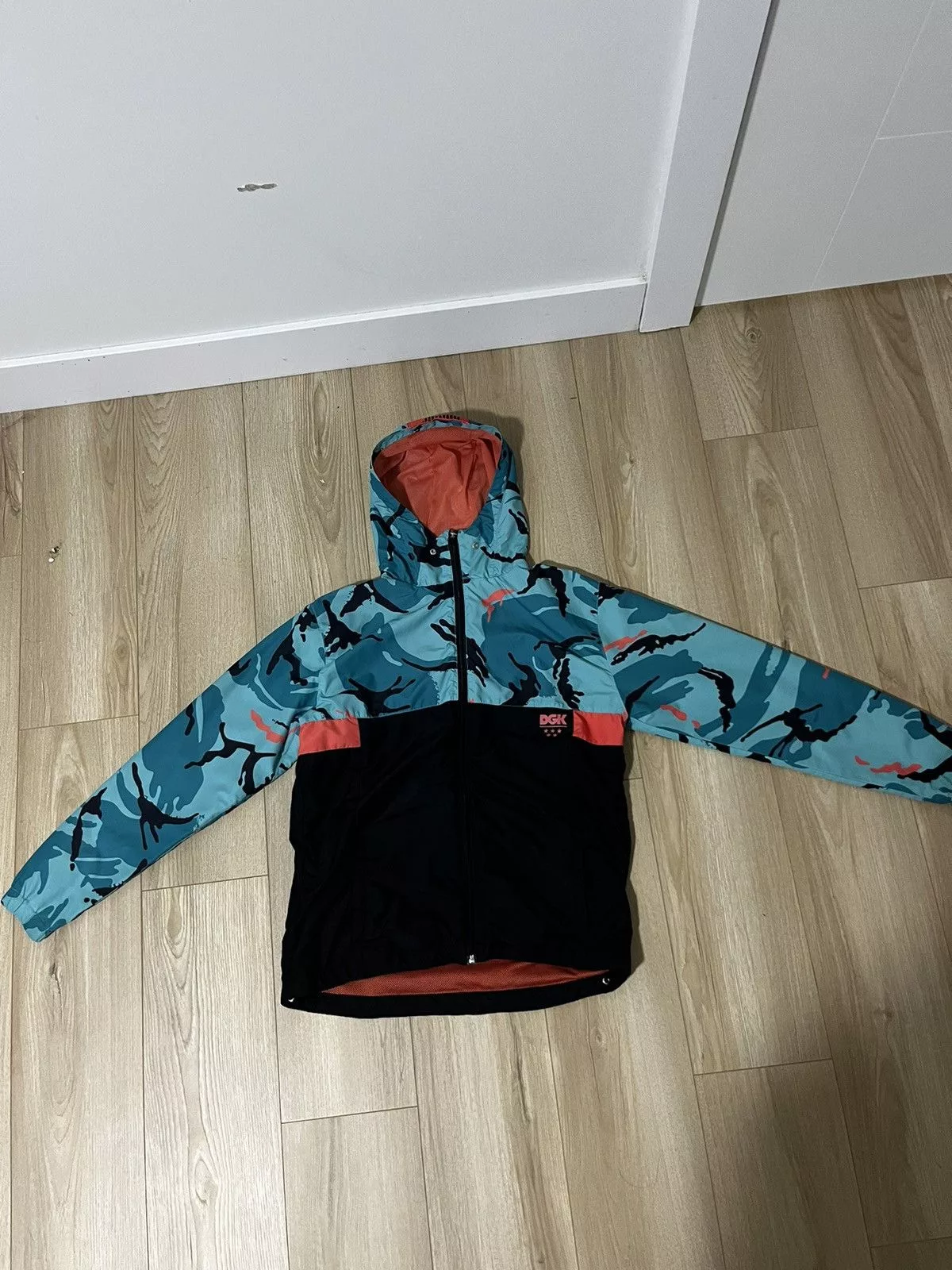 DGK Light Jackets DGK camo jacket Blue