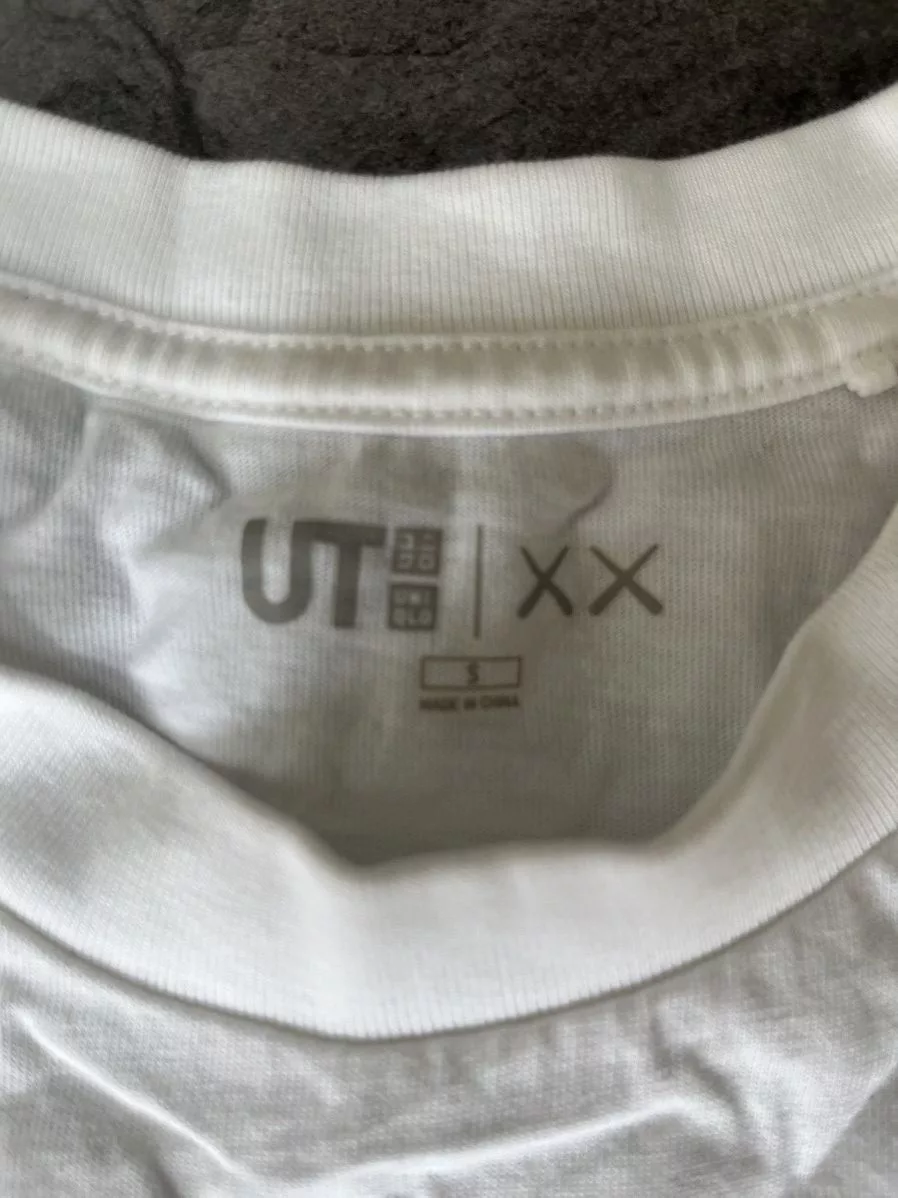 Kaws Short Sleeve T Shirts Kaws White Tee (Small)