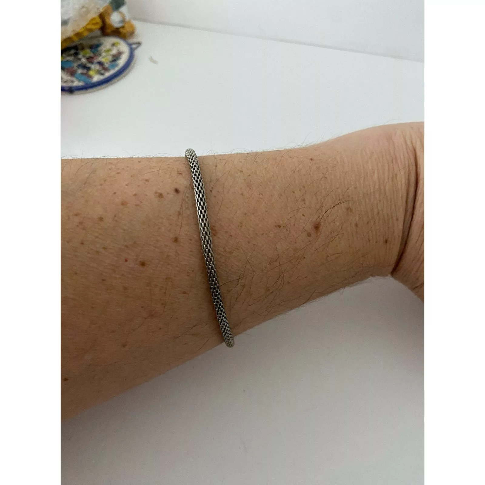 Other Bracelets Other Repaired chain bracelet silver tone