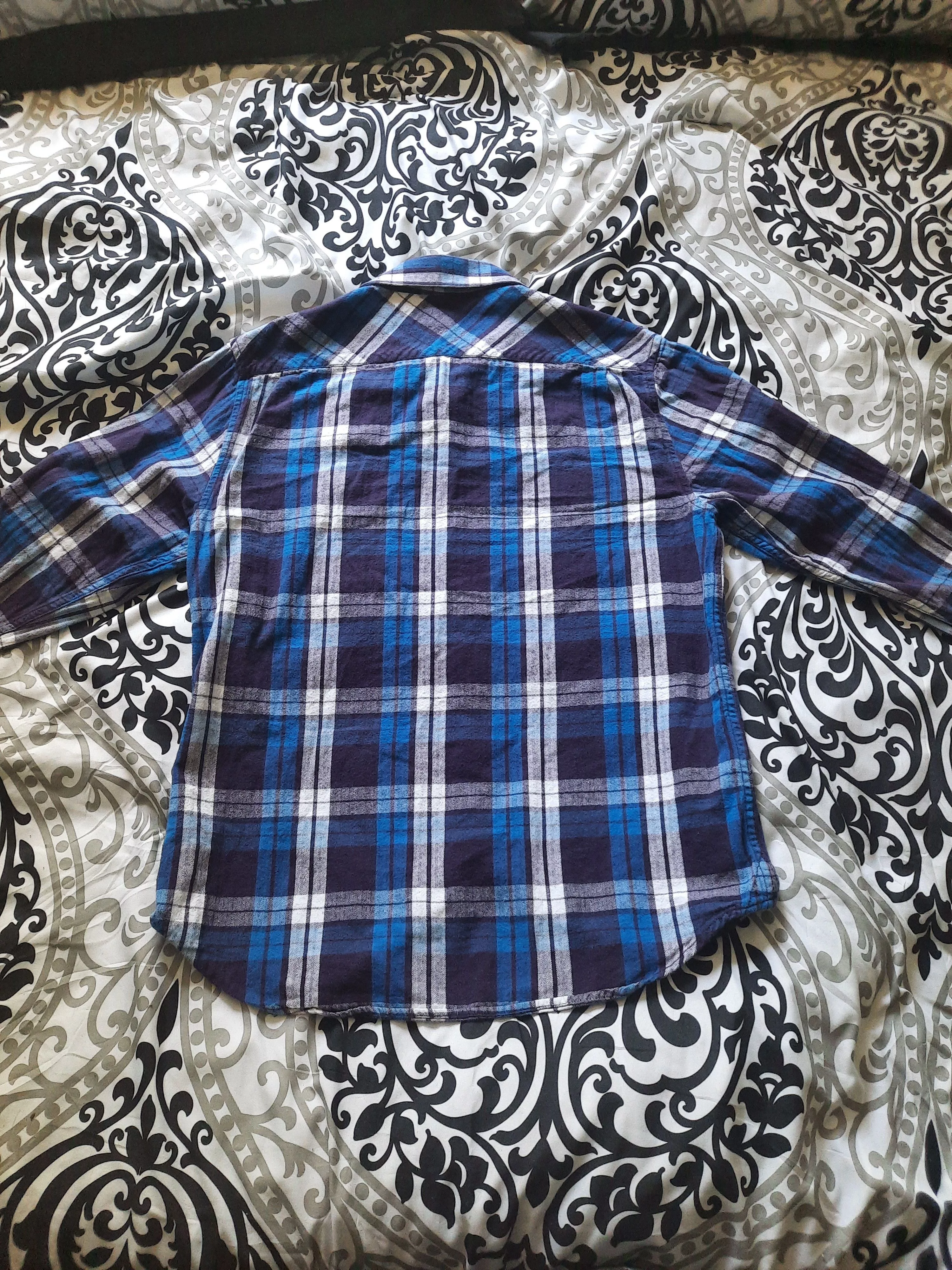 Old Navy Light Jackets Old navy flannel shirt Blue