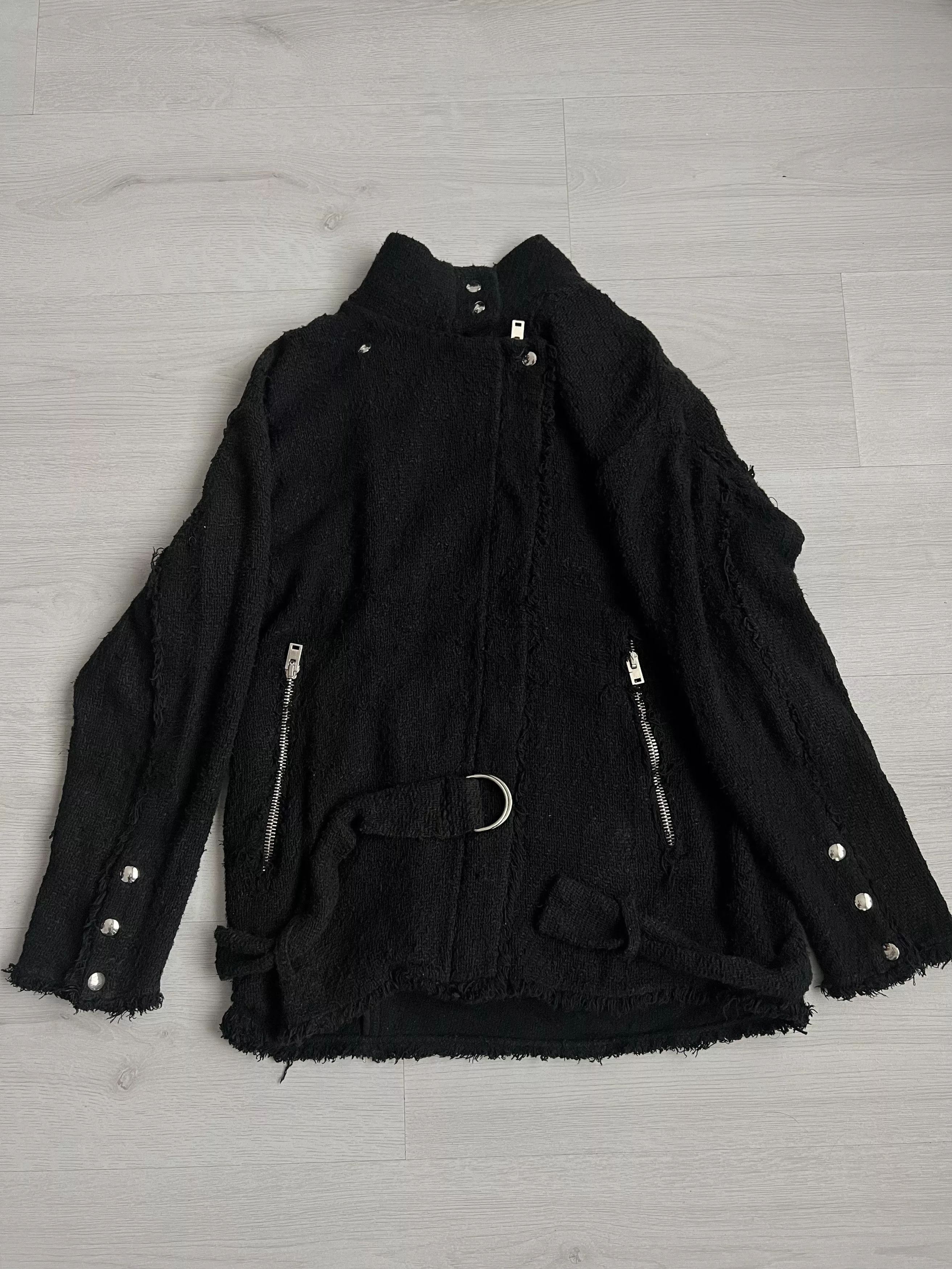 Iro Jackets Iro Jacket Ripped Effect Dorothea Black