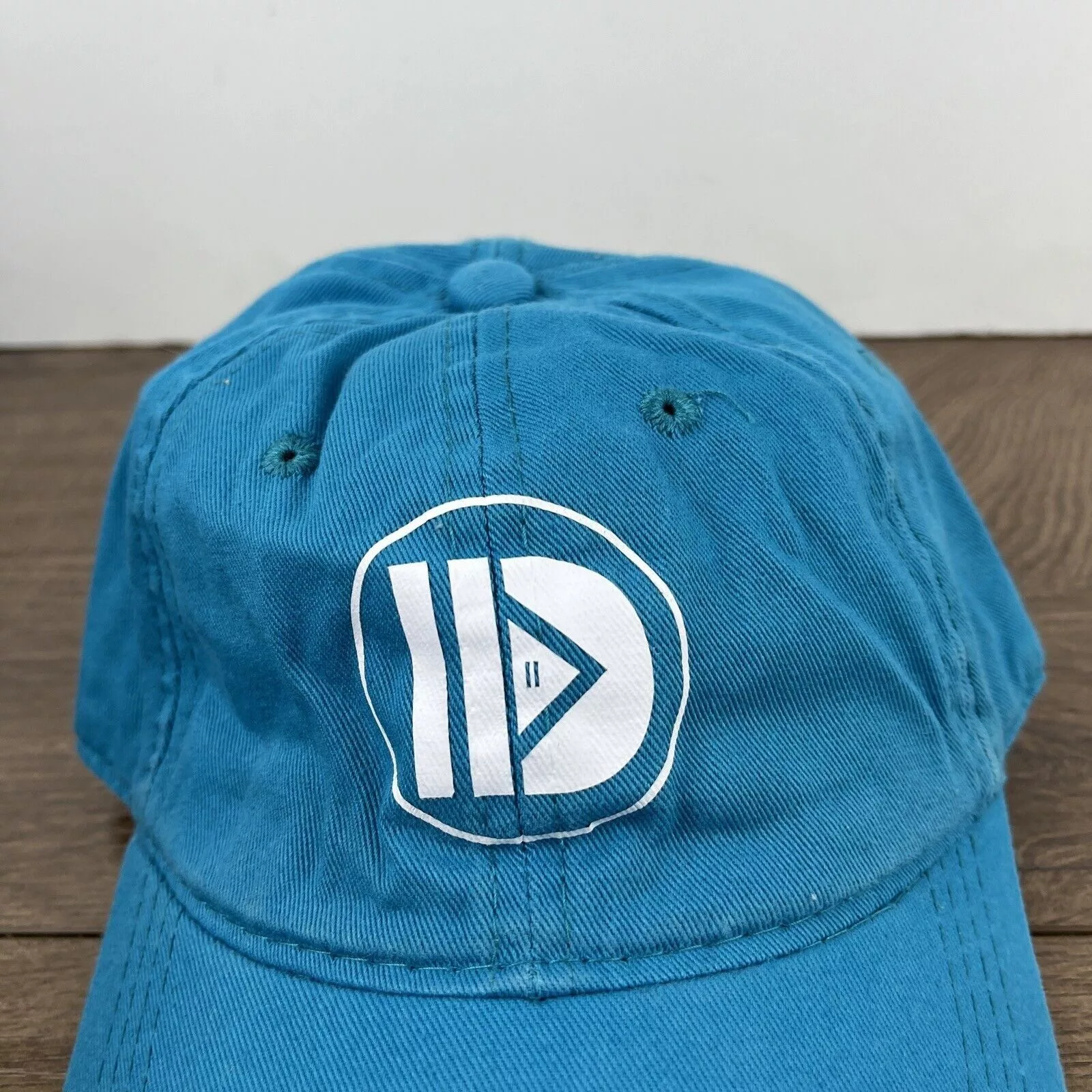 Other Hats Other Pause Play Hat Blue Hat Adjustable Blue Adult Size Hat