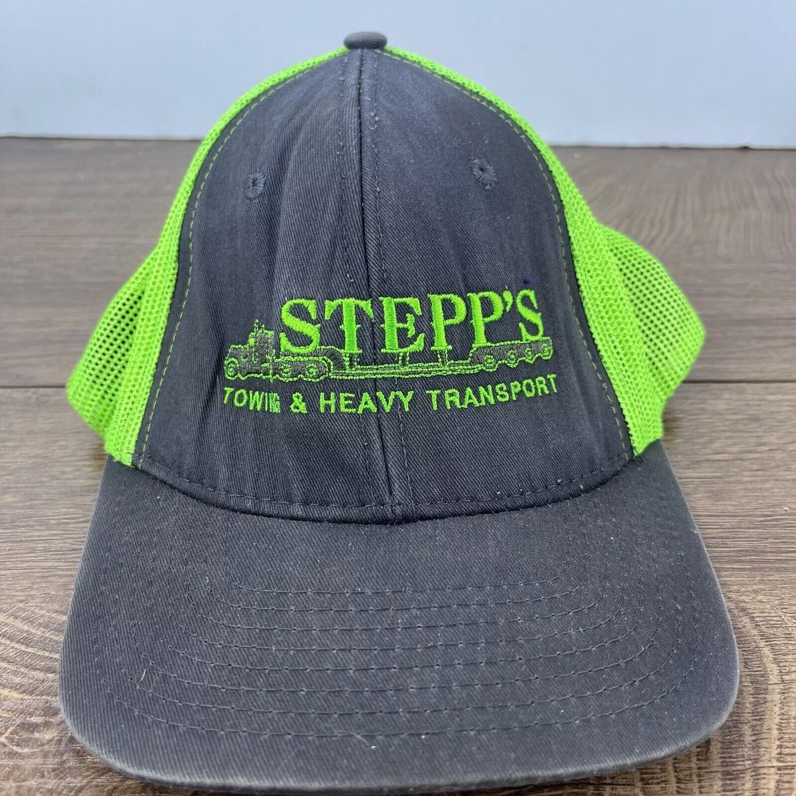 Other Hats Other Stepps Towing Hat Snapback Stepps Hat Gray Adjustable Hat Ad
