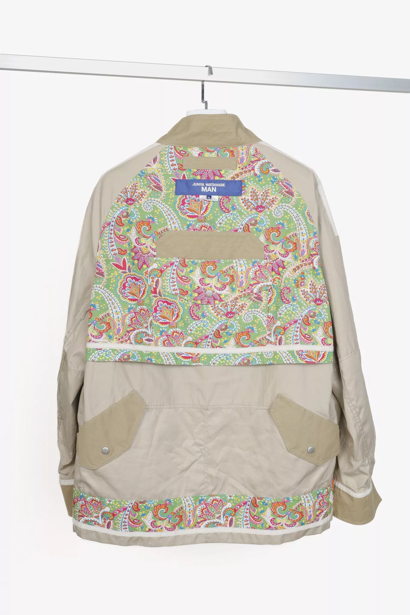 Junya Watanabe Light Jackets Junya Watanabe Man CDG Reversible Blouson Jacket WI-J018-051 Multi