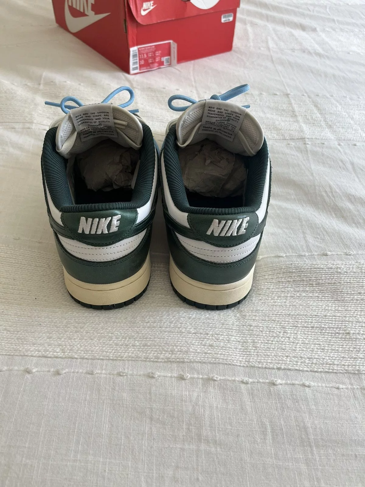 Nike Low Top Sneakers CUSTOM NIKE DUNK Green