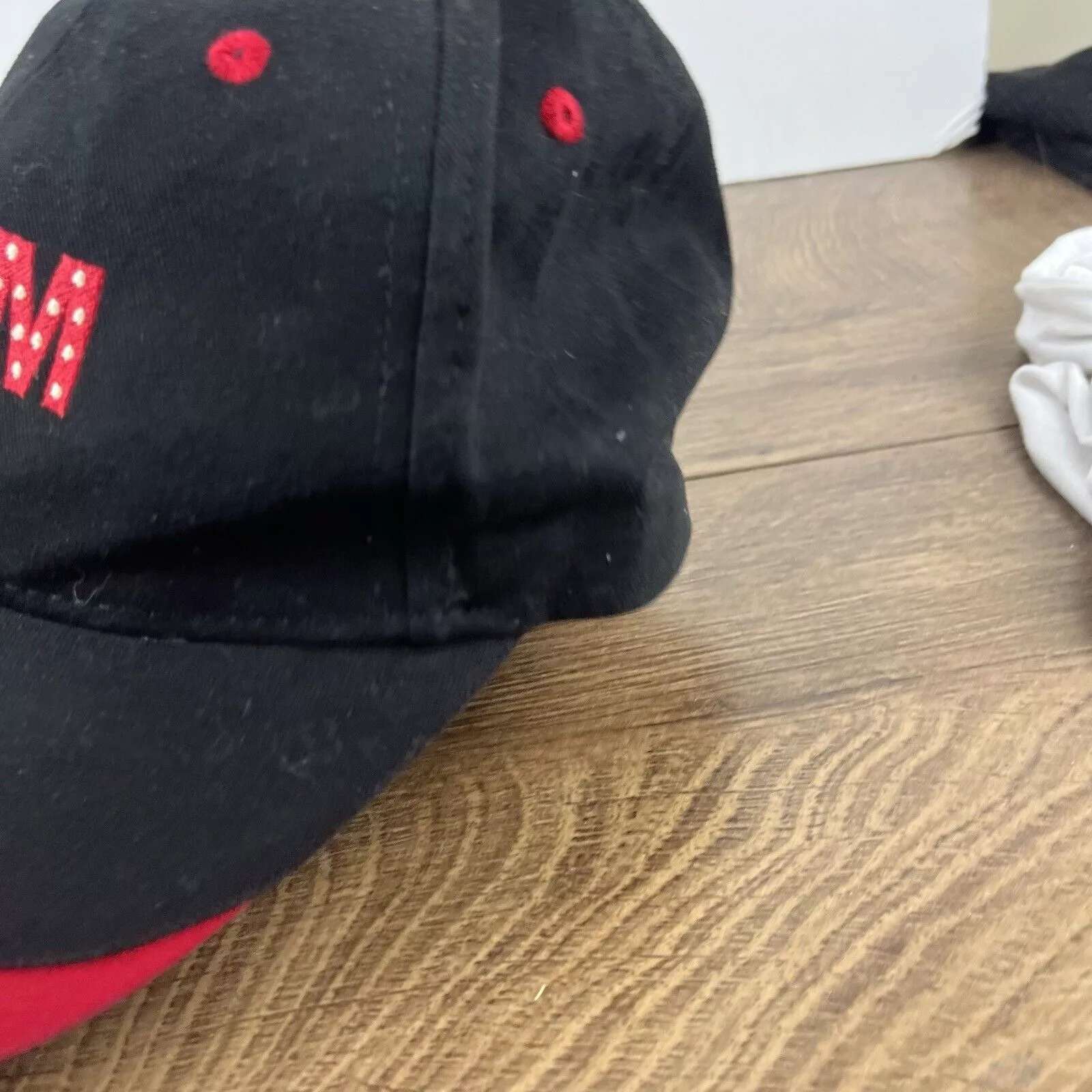 Other Hats Other Sam Hat SAM Baseball Hat Black Hat Adjustable Black Adult Si