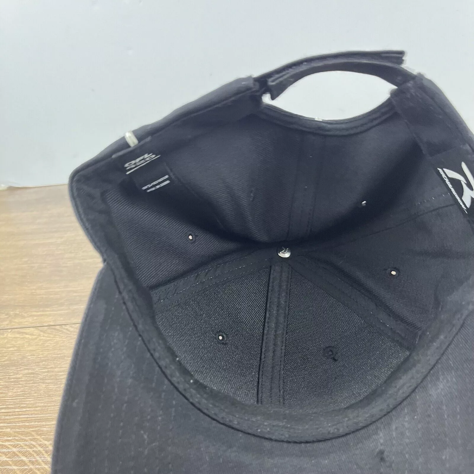 Richardson Hats Richardson Black Hat Referee Official Adjustable Hat Black A
