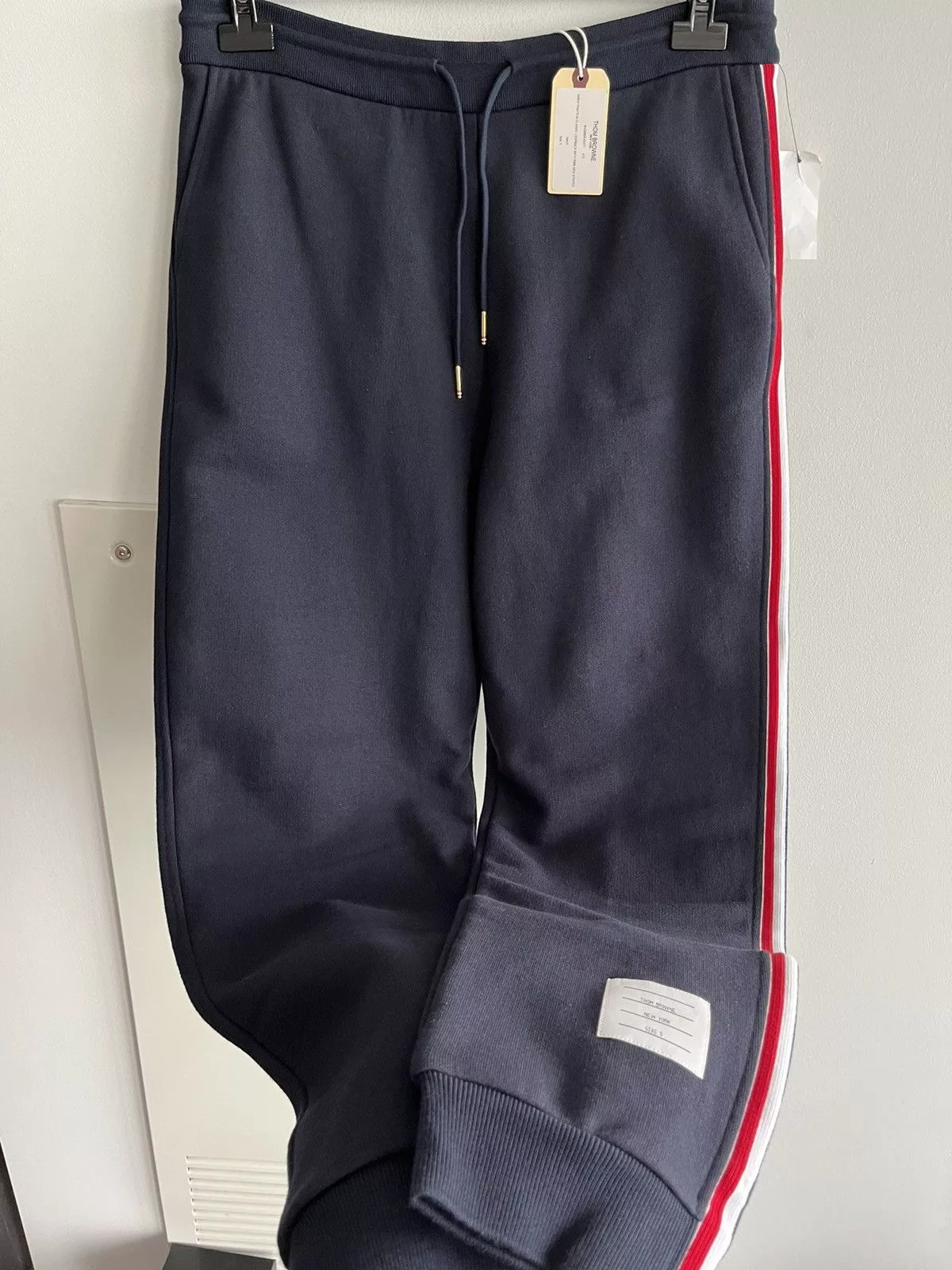 Thom Browne Casual Pants Brand New Iconic Thom Browne Logo Sweatpants Blue