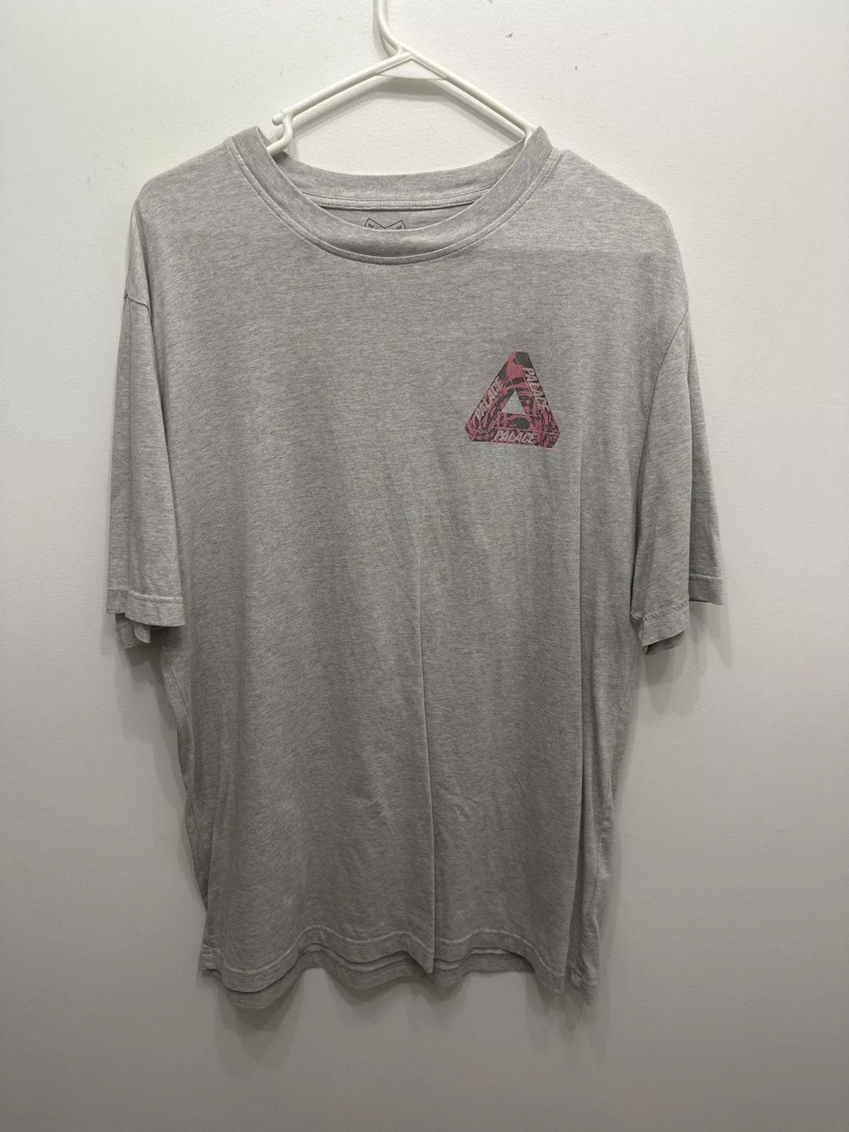 Palace Short Sleeve T Shirts Palace tri ferg smoke Gray