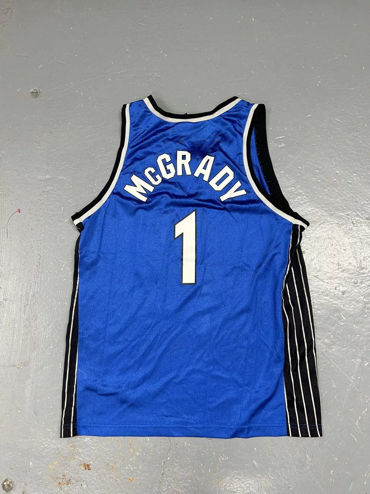 Champion Jerseys Champion × NBA × Vintage Crazy Vintage Y2K Blue Orlando Magic McGrady NBA Jersey