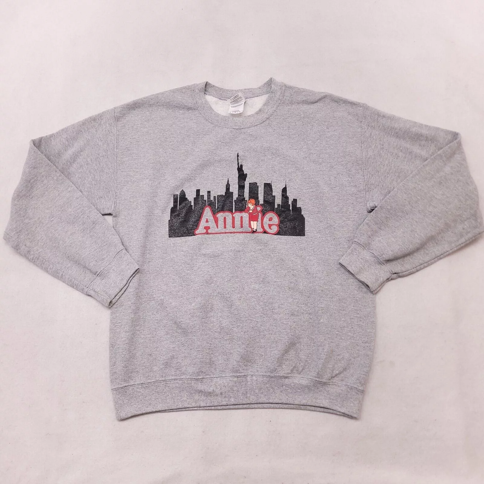 Gildan Sweatshirts Annie Gildan Casual Cotton Pullover Sweatshirt Womens Size M Gray