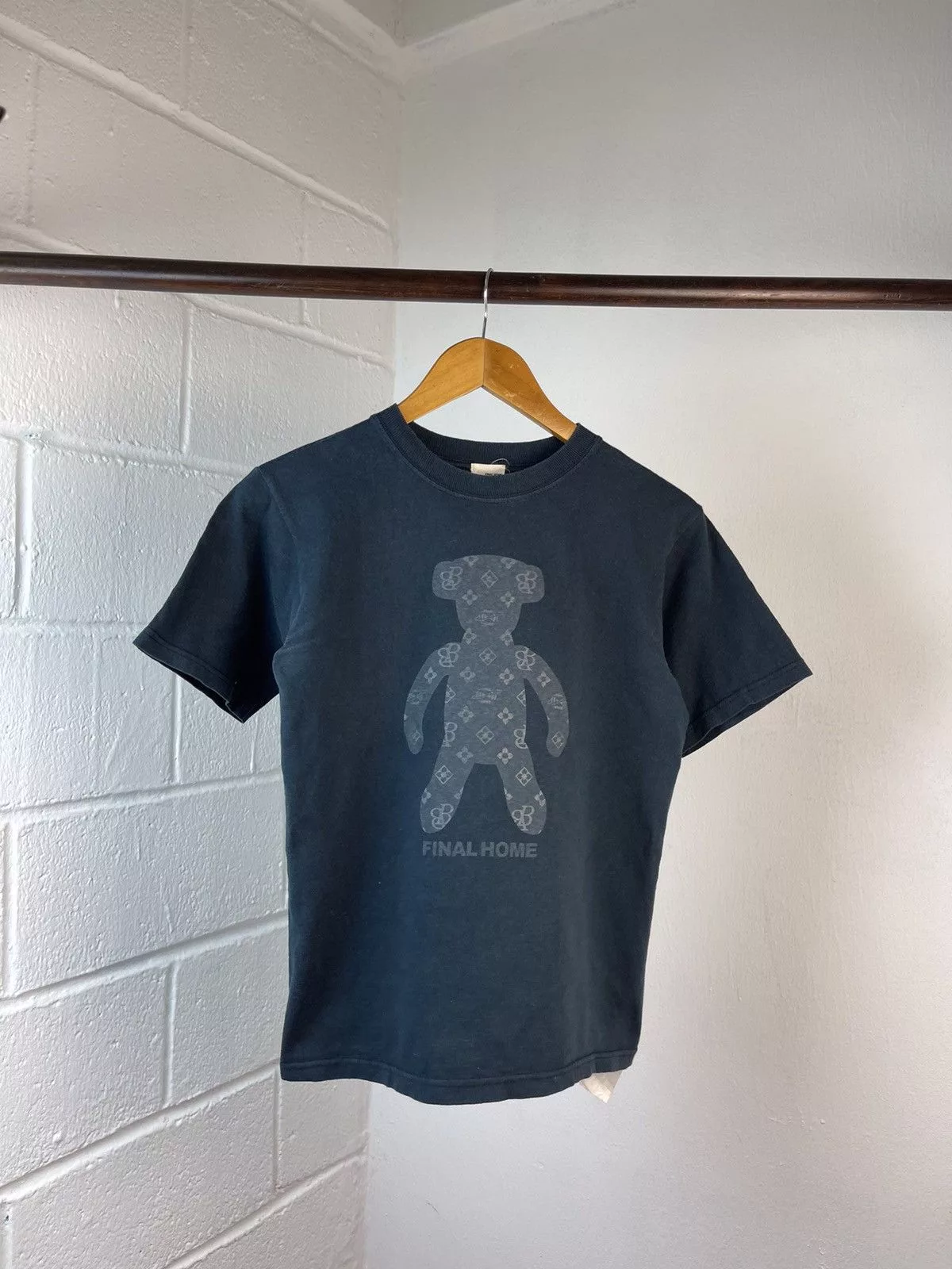 Beams Plus Short Sleeve T Shirts Beams Plus × Final Home × Issey Miyake Final Home X Beams Bear Tee Black