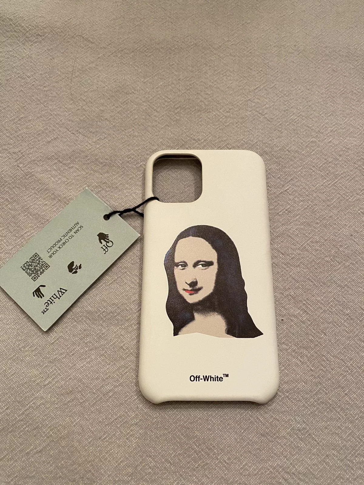 Off-White Miscellaneous Off-White Off White Mona Lisa iPhone 11 Pro Case