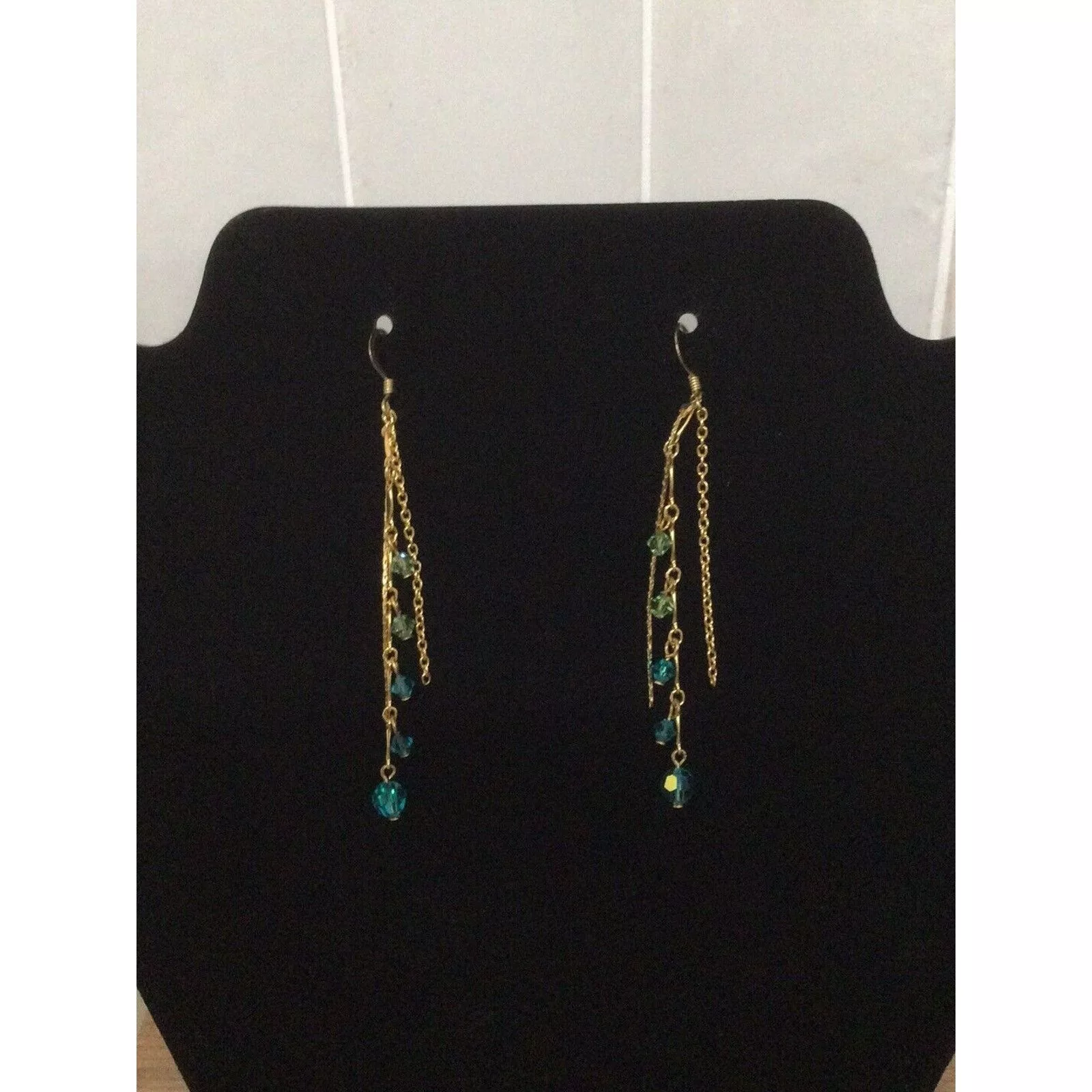 Other Earrings Other Dangle/Drop Beaded Pierced Earrings Gold