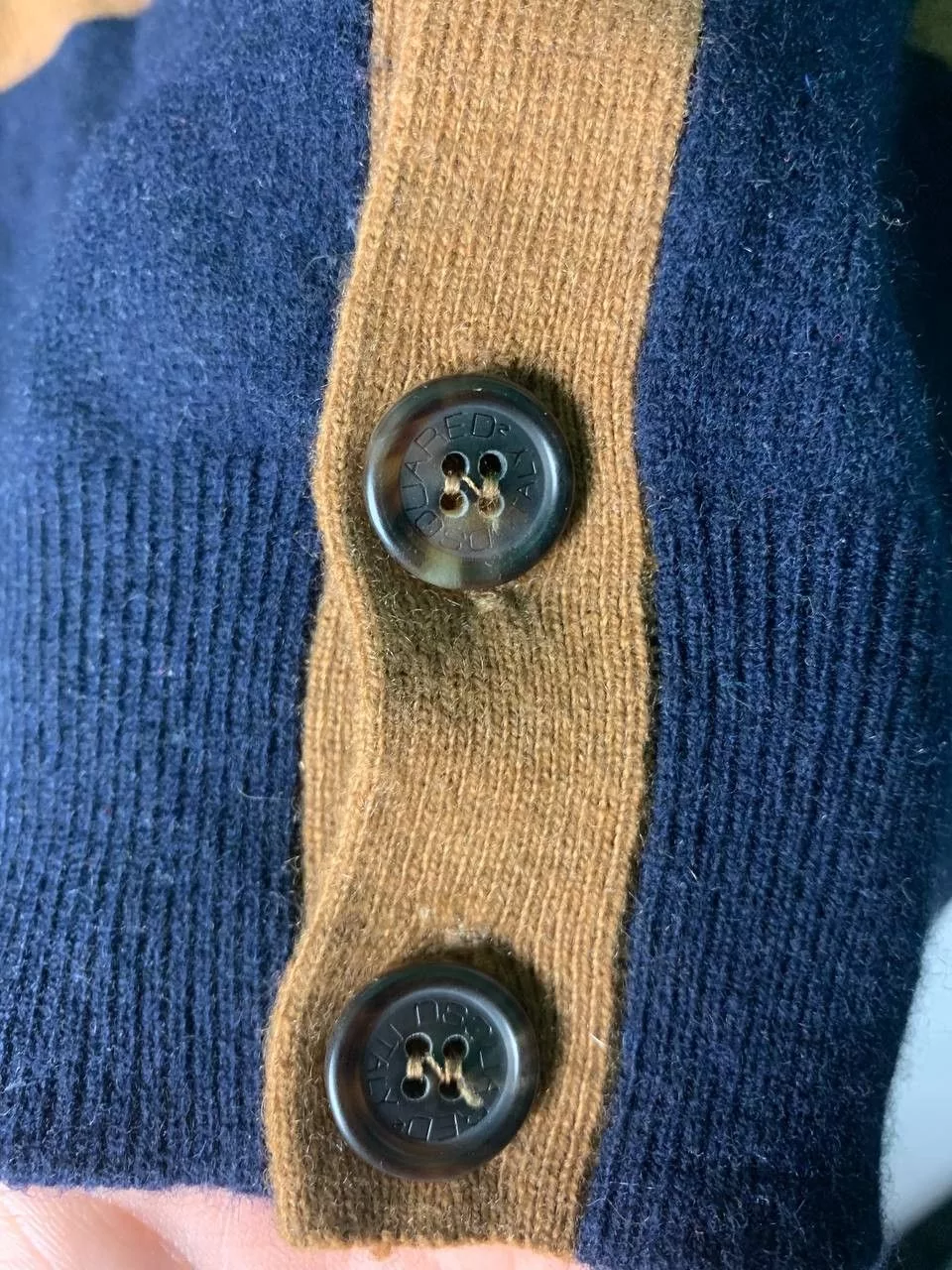 Dsquared2 Sweaters Knitwear Dsquared2 × Vintage Vintage streetwear luxury Wool Cardigan Dsquared Size s Blue