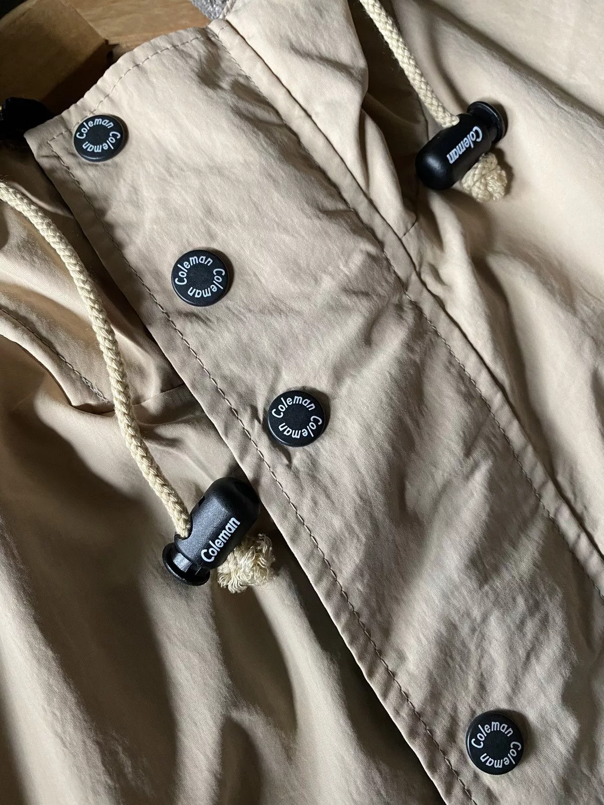 Coleman Light Jackets ⚡️Steals⚡️ Coleman Anorak Shell Jacket White Gorpcore