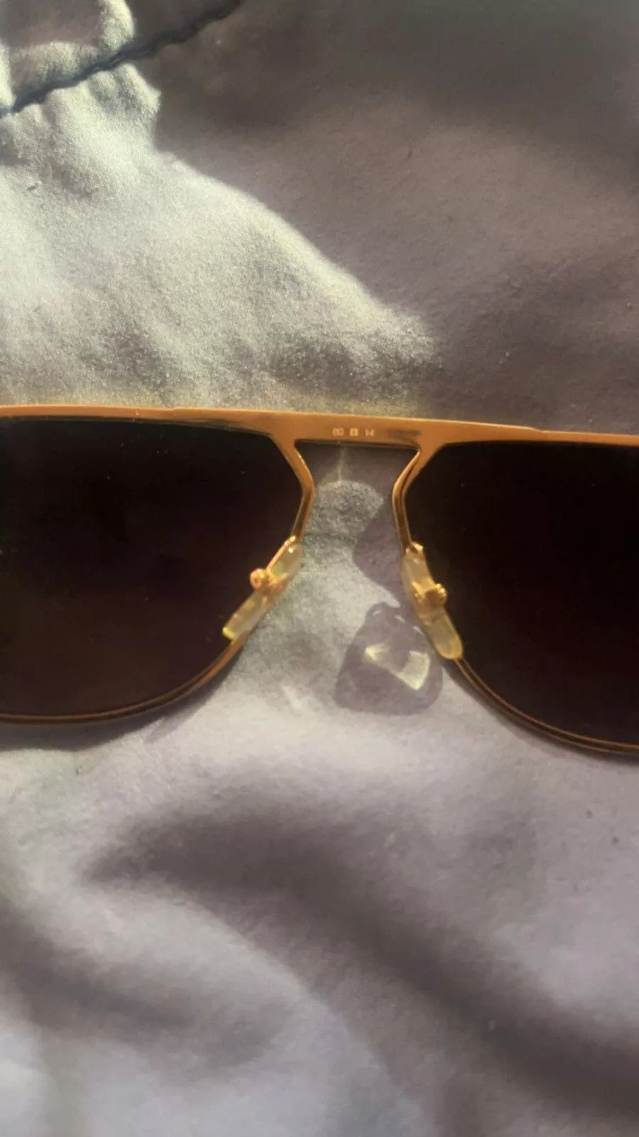 Cartier Glasses Cartier Aviator Gold